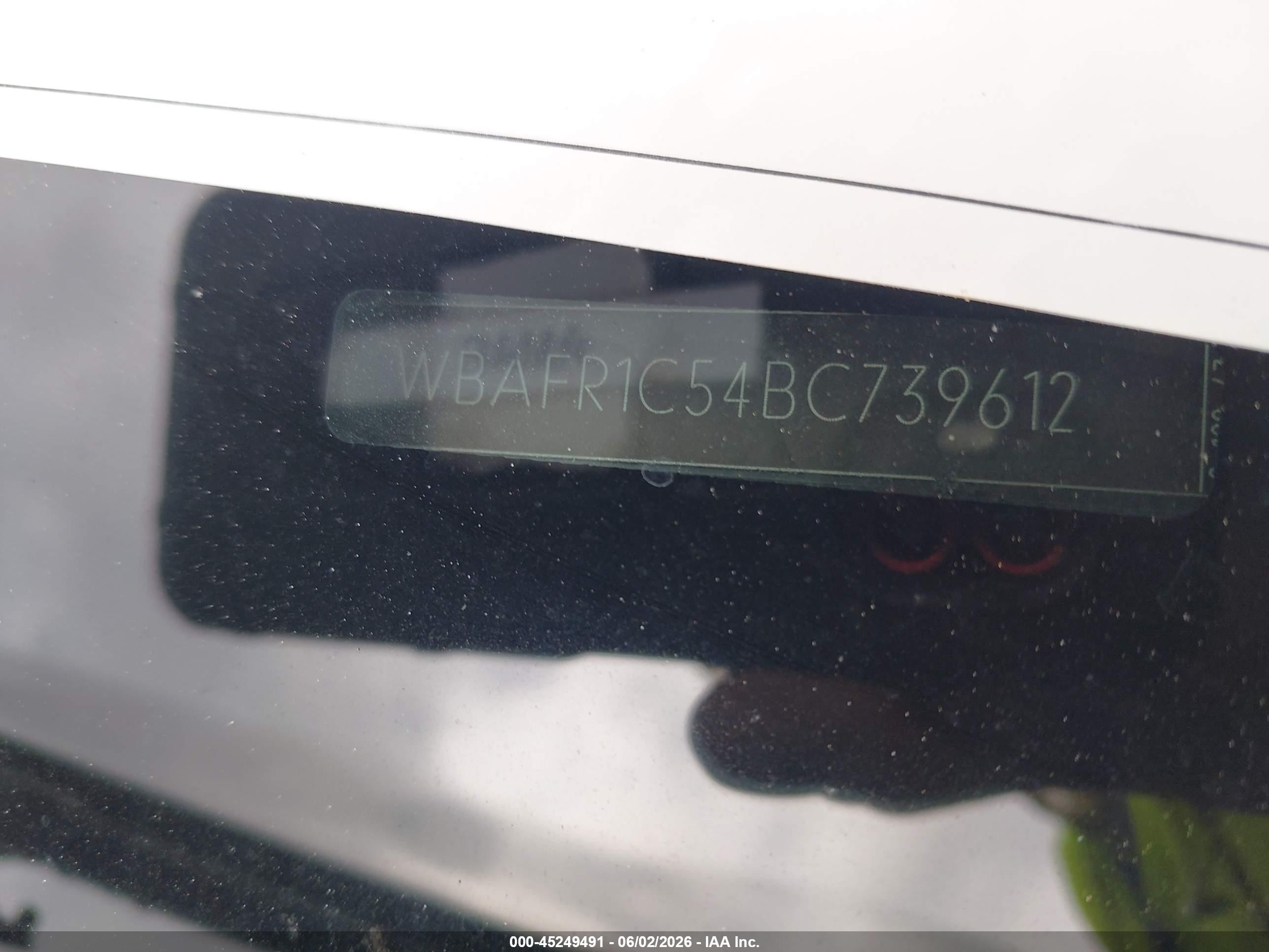 2011 Bmw 528i   Black vin: WBAFR1C54BC739612