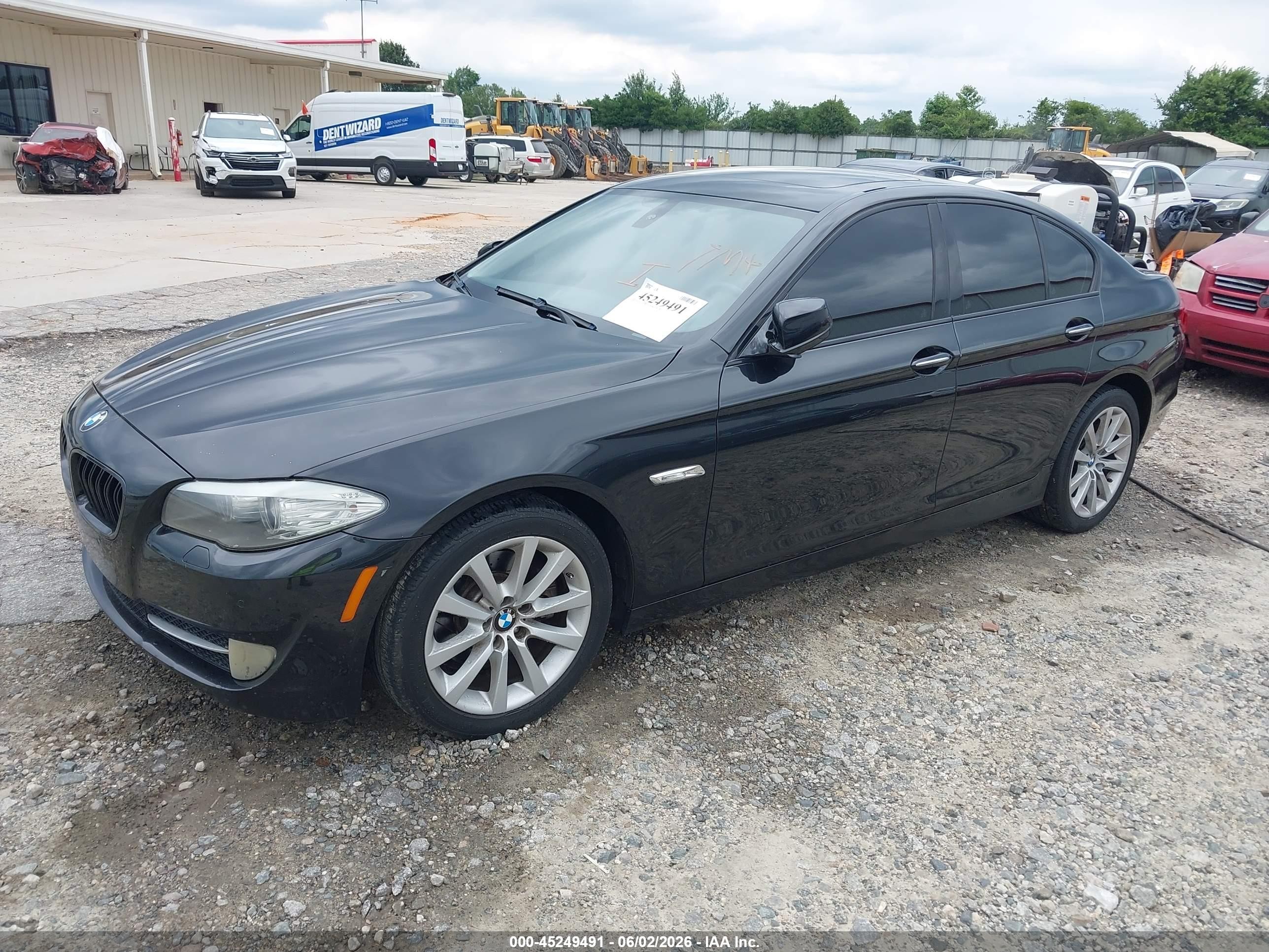 2011 Bmw 528i   Black vin: WBAFR1C54BC739612