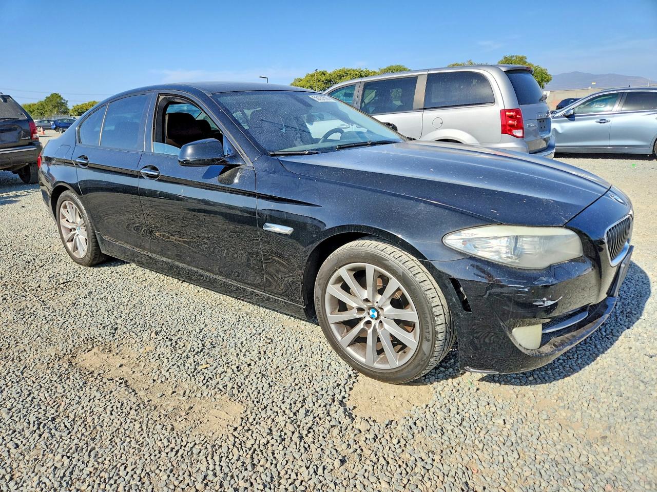 2011 Bmw 528 I Black vin: WBAFR1C54BC739741