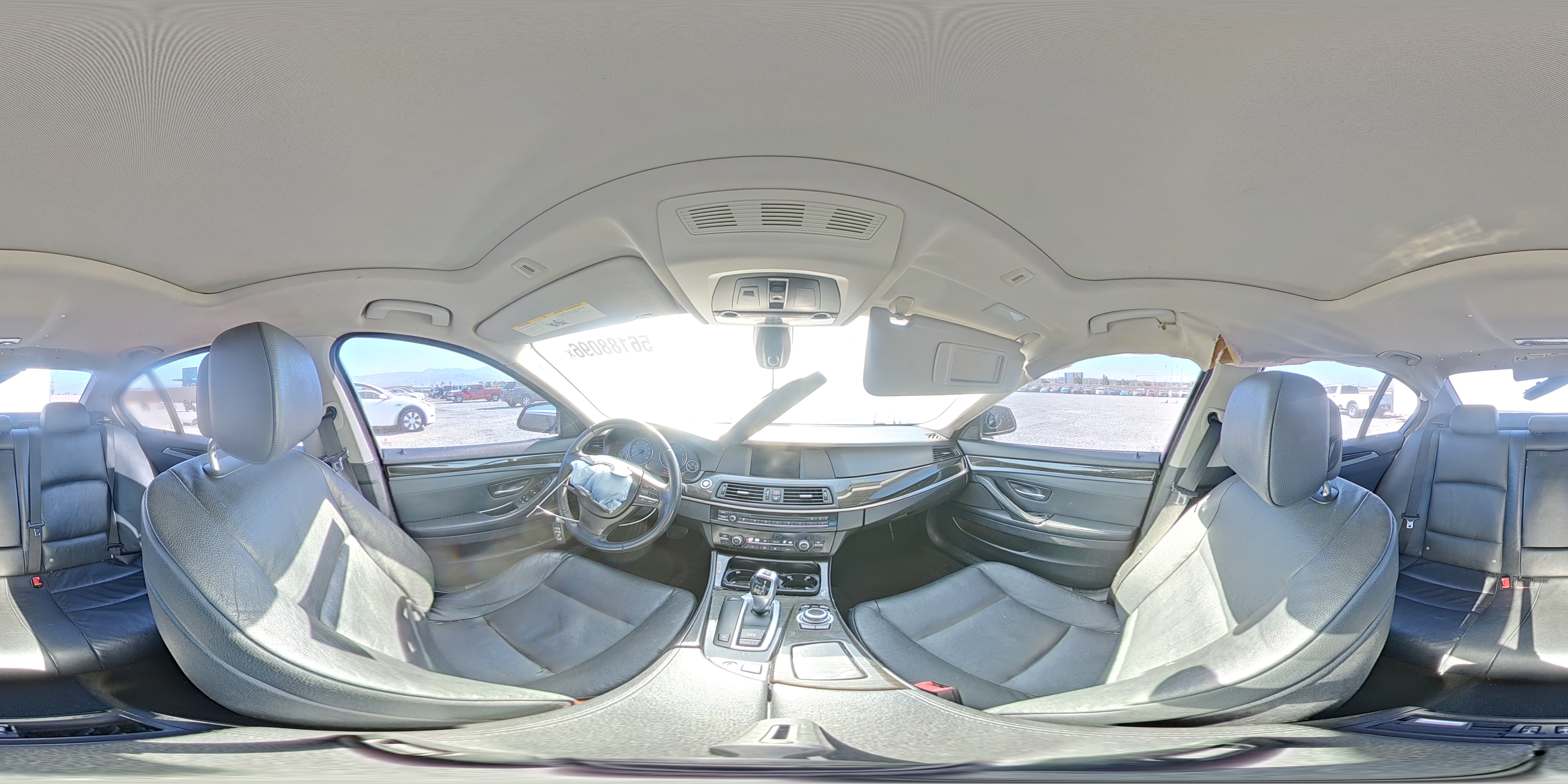 2011 Bmw 528 I White vin: WBAFR1C54BC742655