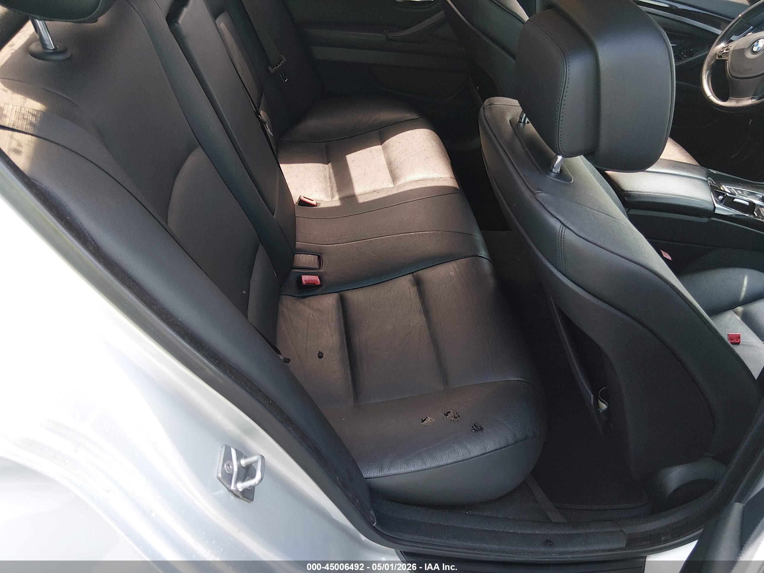 2011 Bmw 528i   Silver vin: WBAFR1C54BC750500