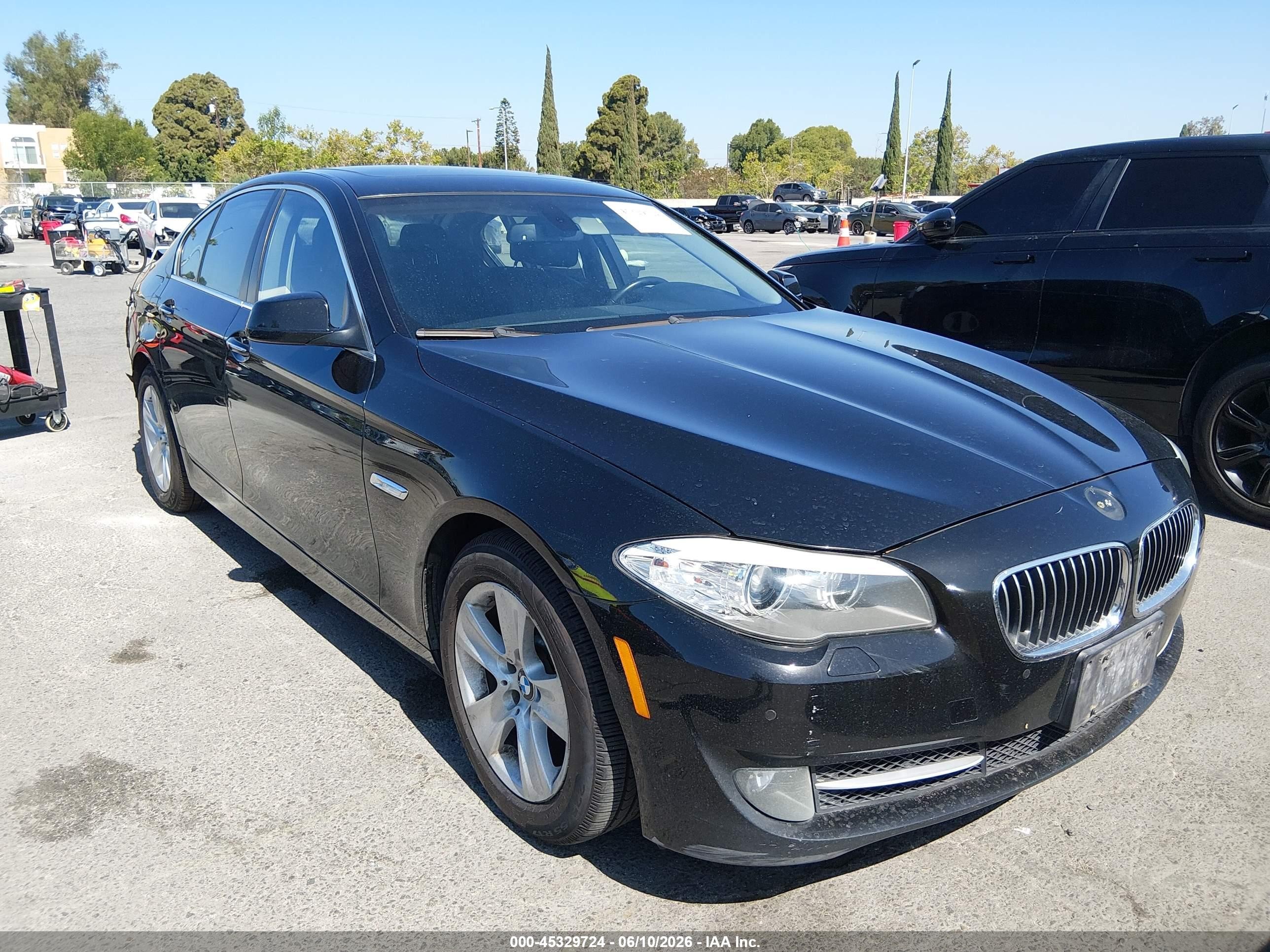 2011 Bmw 528i   Black vin: WBAFR1C54BDJ97597