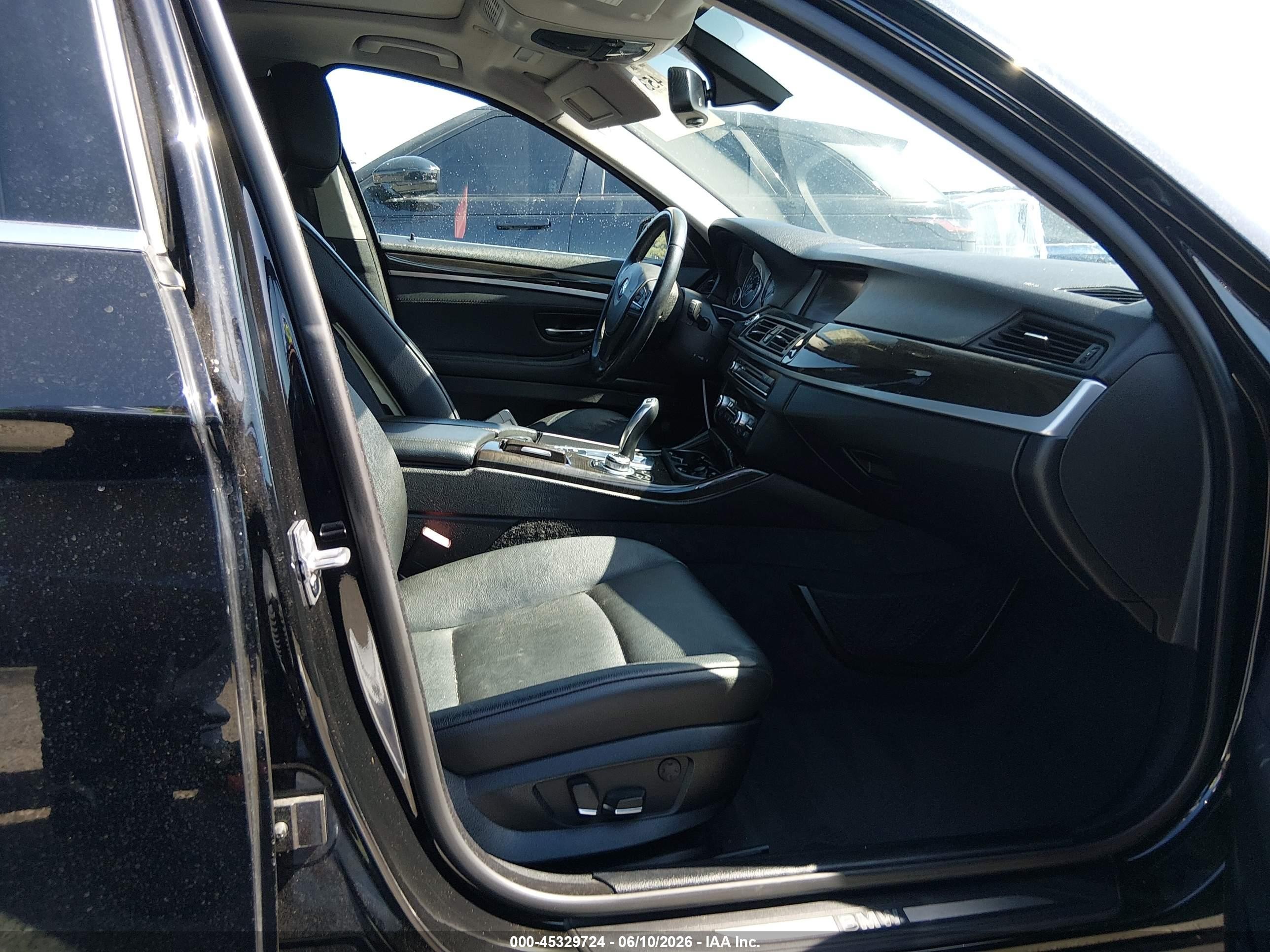 2011 Bmw 528i   Black vin: WBAFR1C54BDJ97597