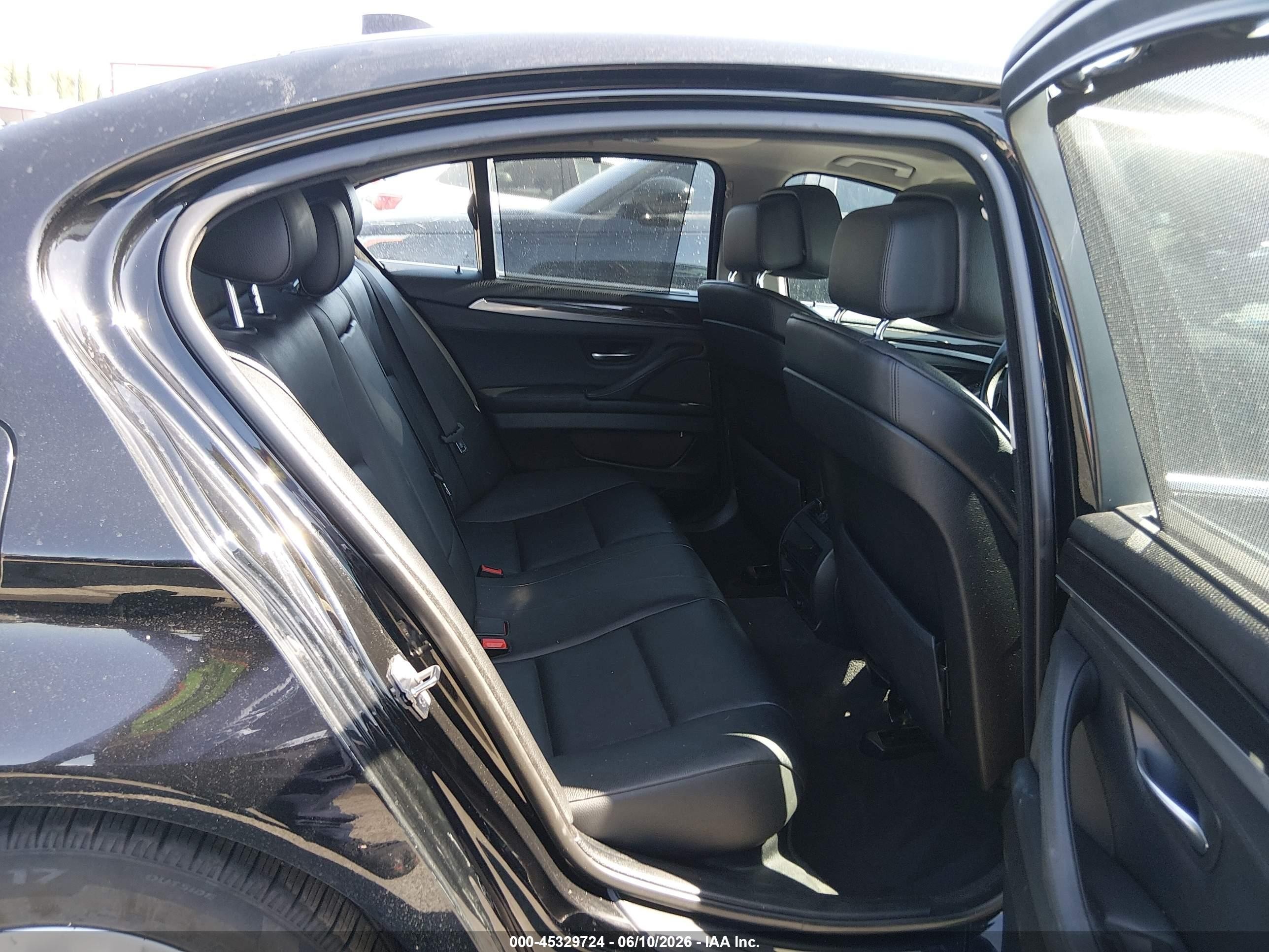 2011 Bmw 528i   Black vin: WBAFR1C54BDJ97597