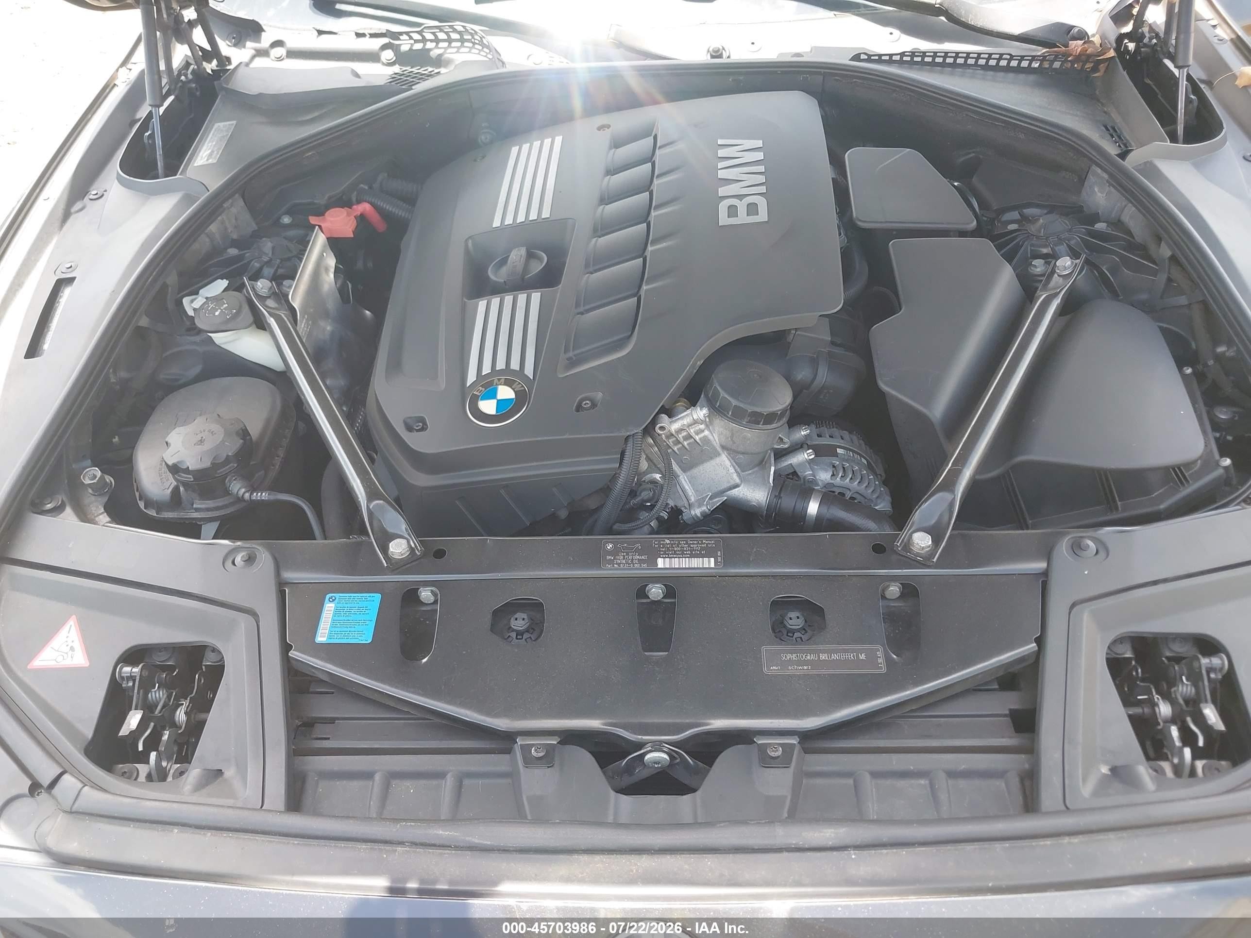 2011 Bmw 528i   Black vin: WBAFR1C55BC672227
