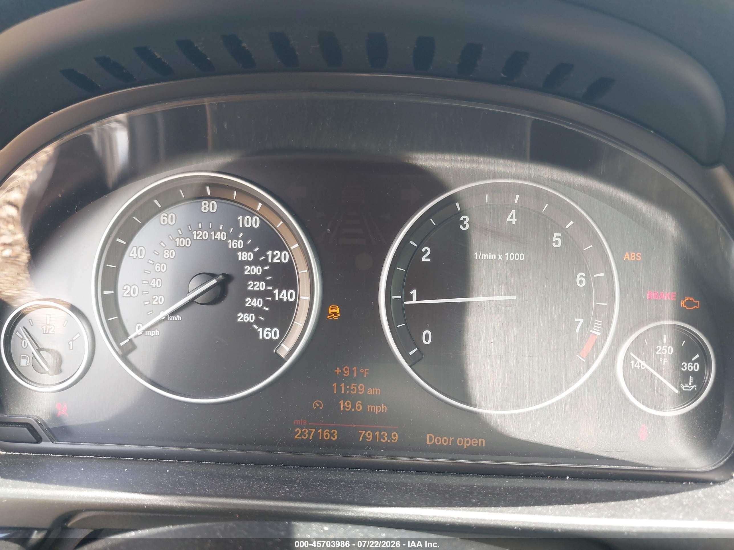 2011 Bmw 528i   Black vin: WBAFR1C55BC672227