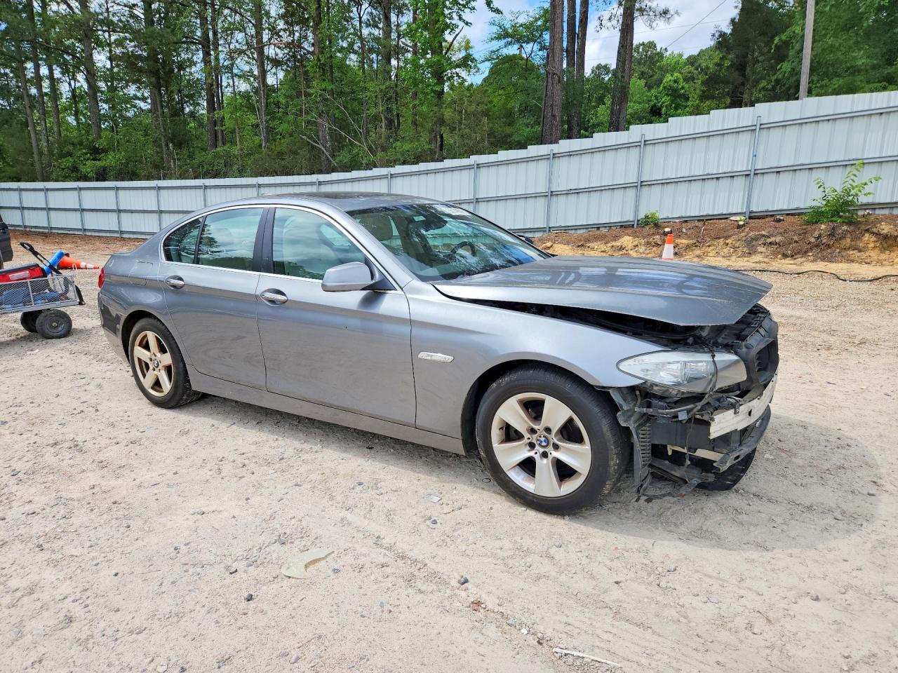 2011 Bmw 528 I Серебряный vin: WBAFR1C55BC737786