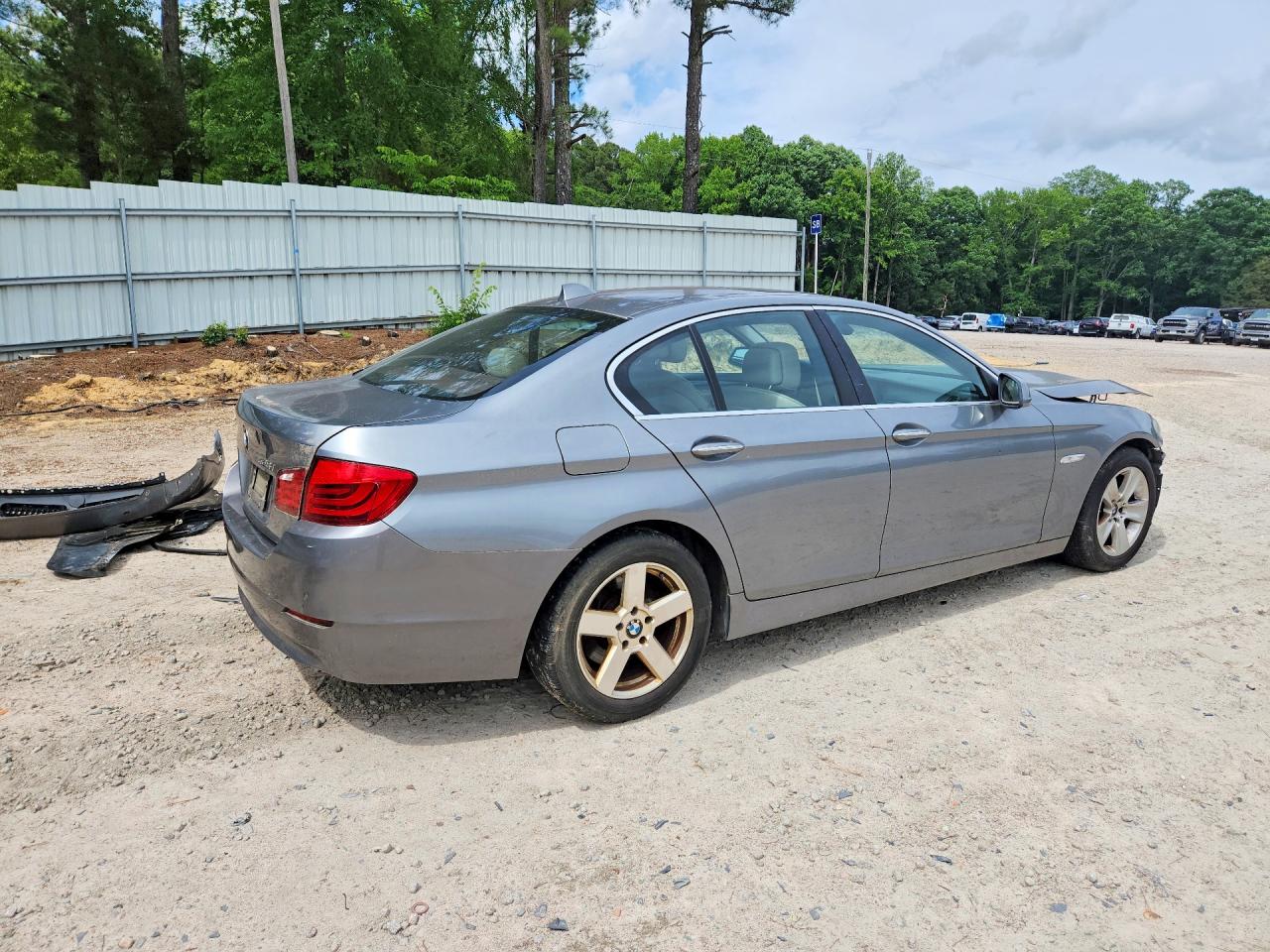 2011 Bmw 528 I Серебряный vin: WBAFR1C55BC737786