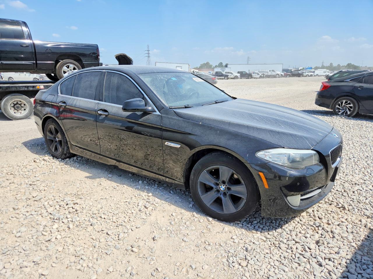 2011 Bmw 528 I Black vin: WBAFR1C55BC741921