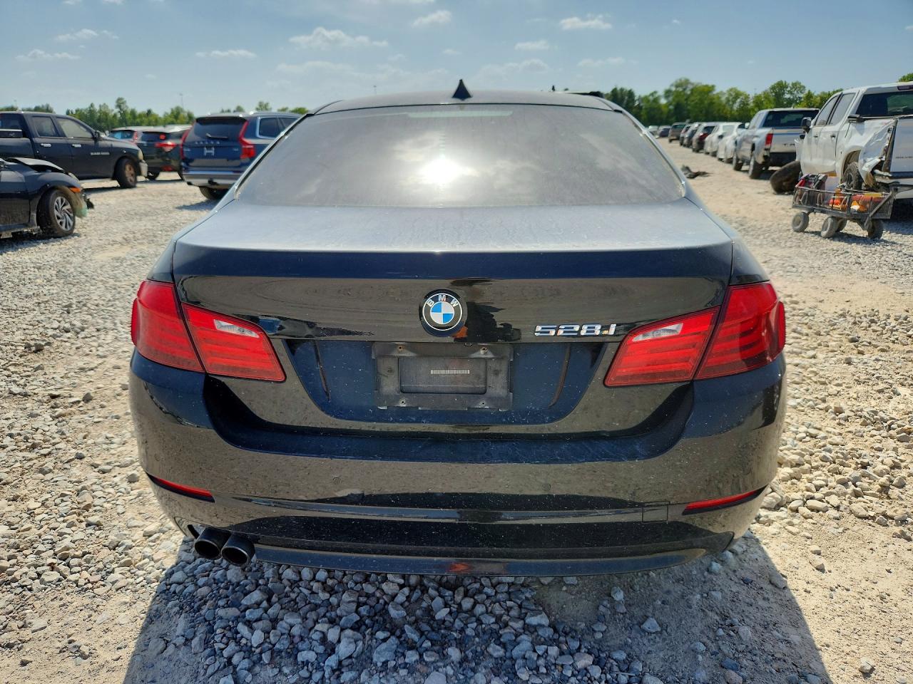 2011 Bmw 528 I Black vin: WBAFR1C55BC741921