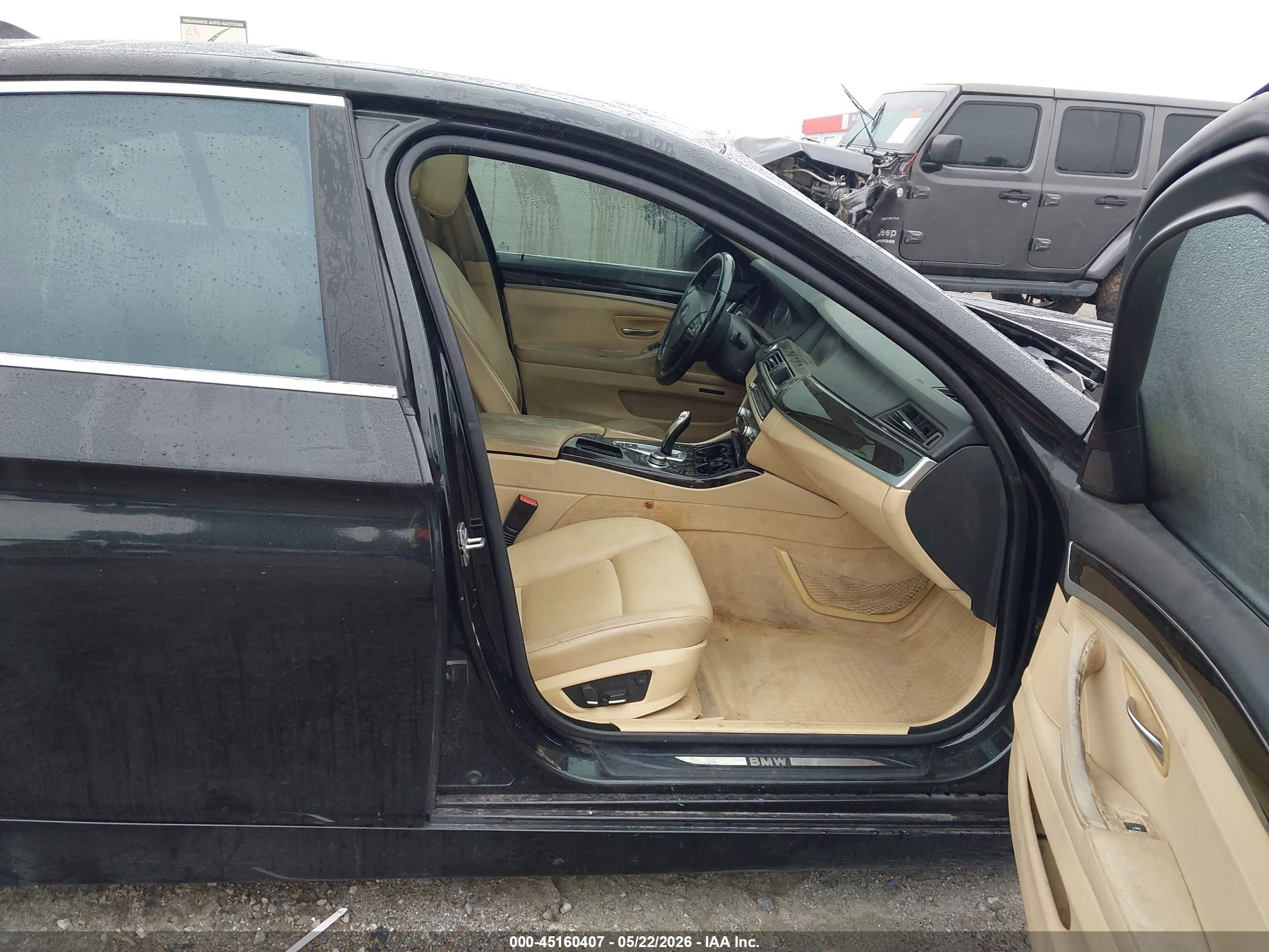 2011 Bmw 528i   Black vin: WBAFR1C55BC749565