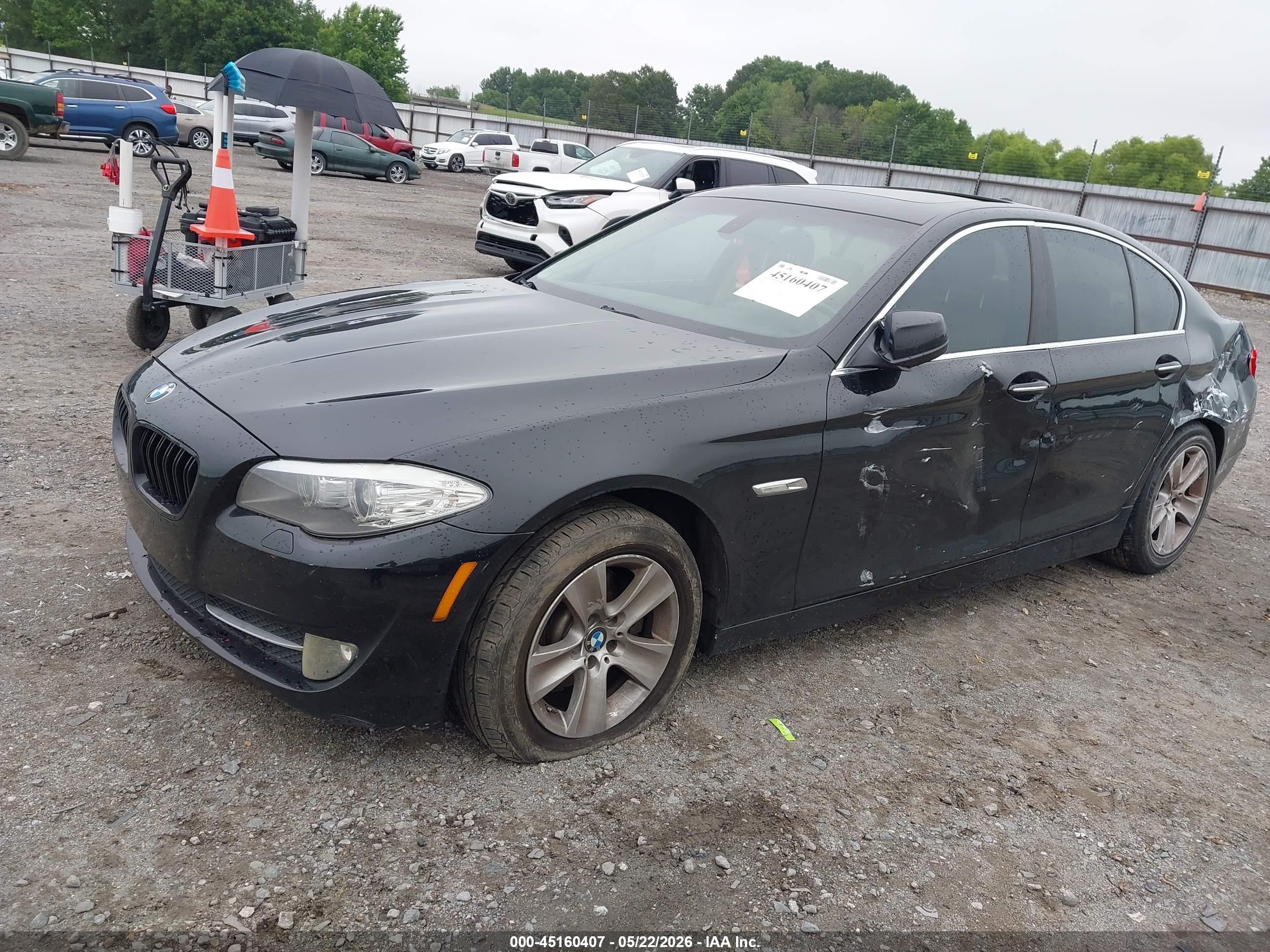 2011 Bmw 528i   Black vin: WBAFR1C55BC749565
