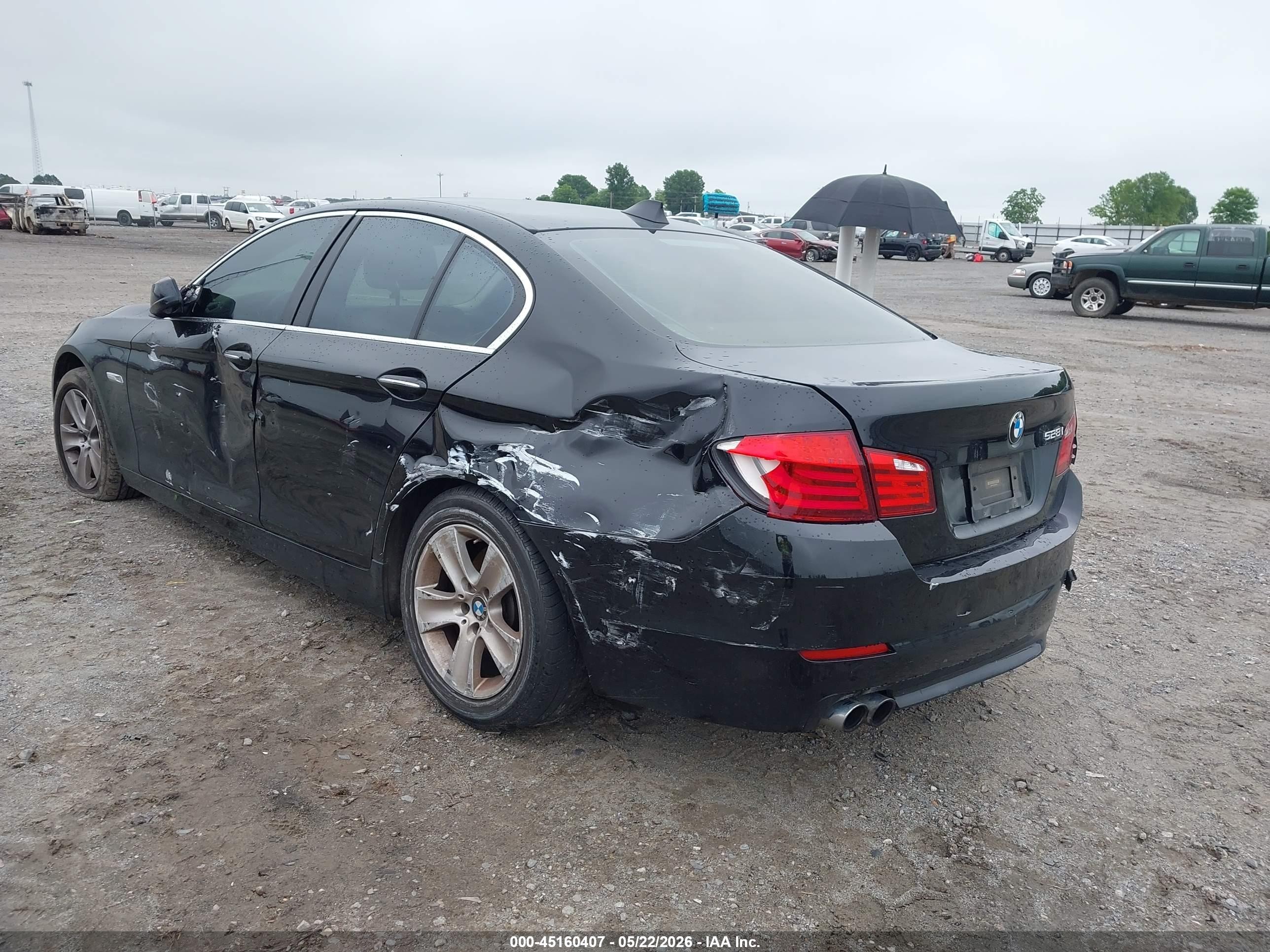 2011 Bmw 528i   Black vin: WBAFR1C55BC749565