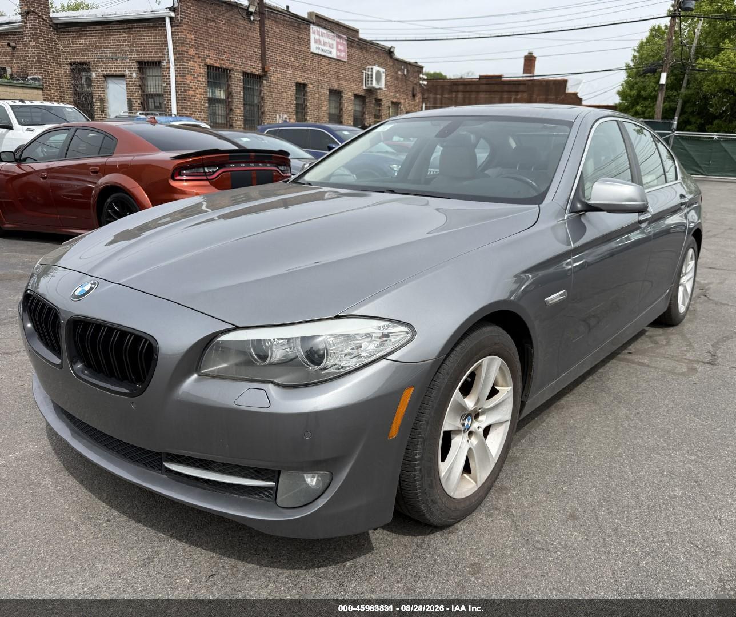 2011 Bmw 528i   Gray vin: WBAFR1C55BDS35015
