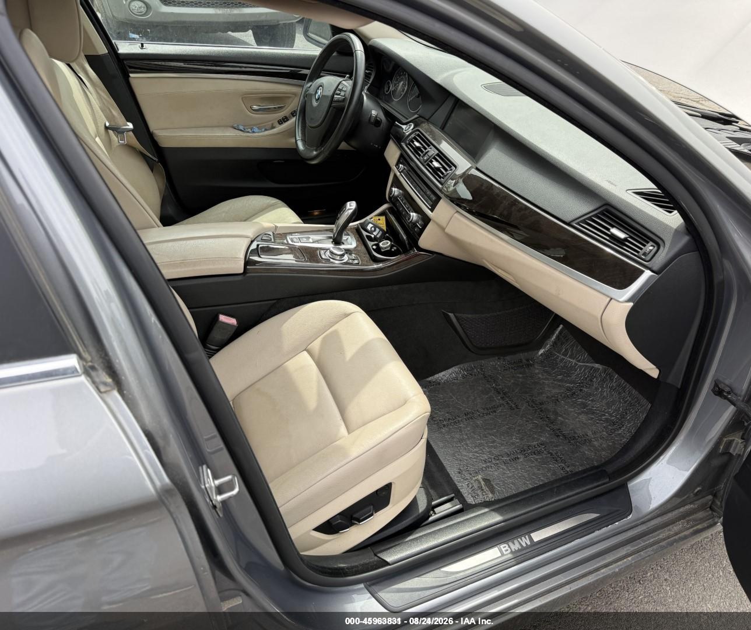 2011 Bmw 528i   Gray vin: WBAFR1C55BDS35015