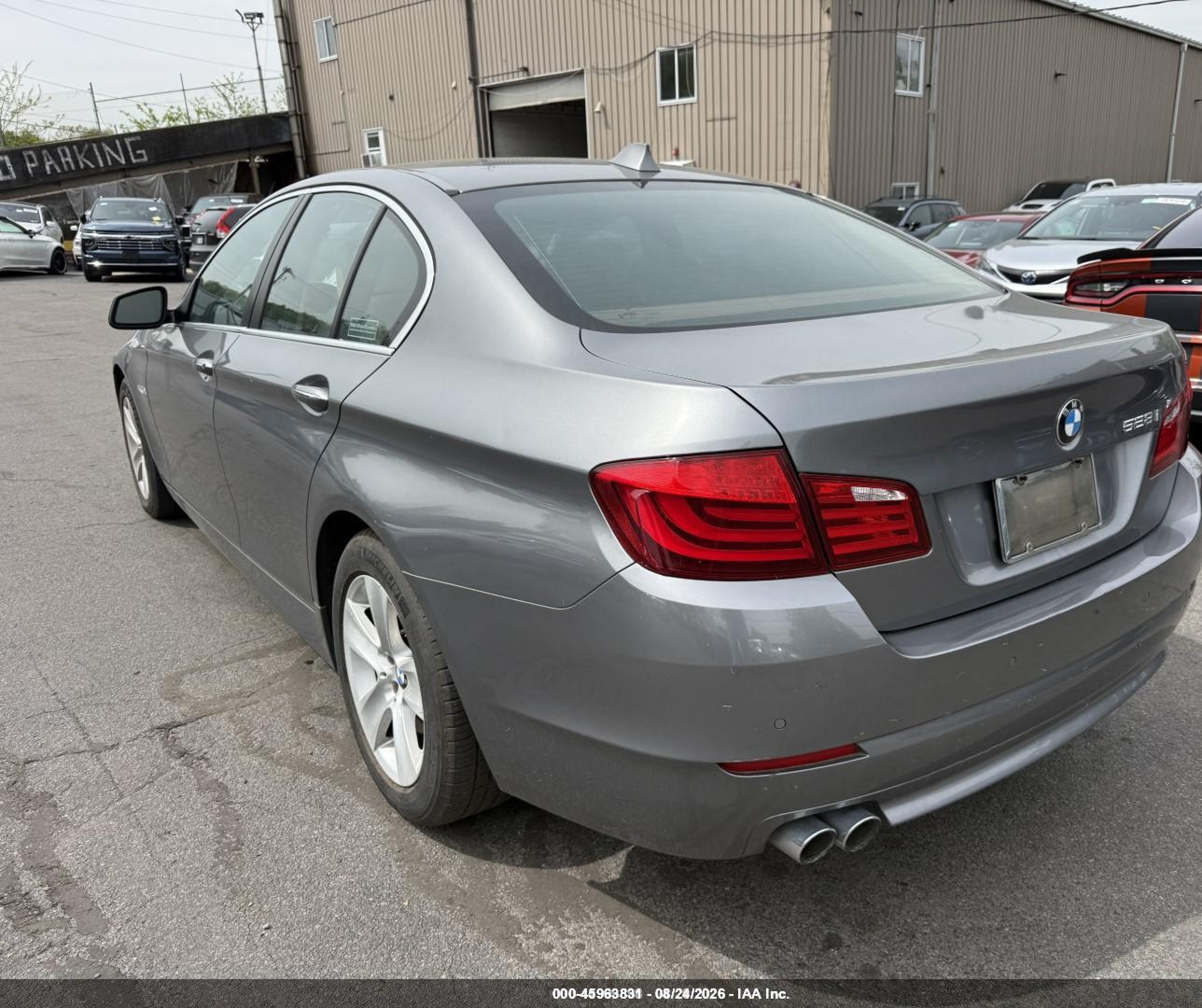 2011 Bmw 528i   Gray vin: WBAFR1C55BDS35015