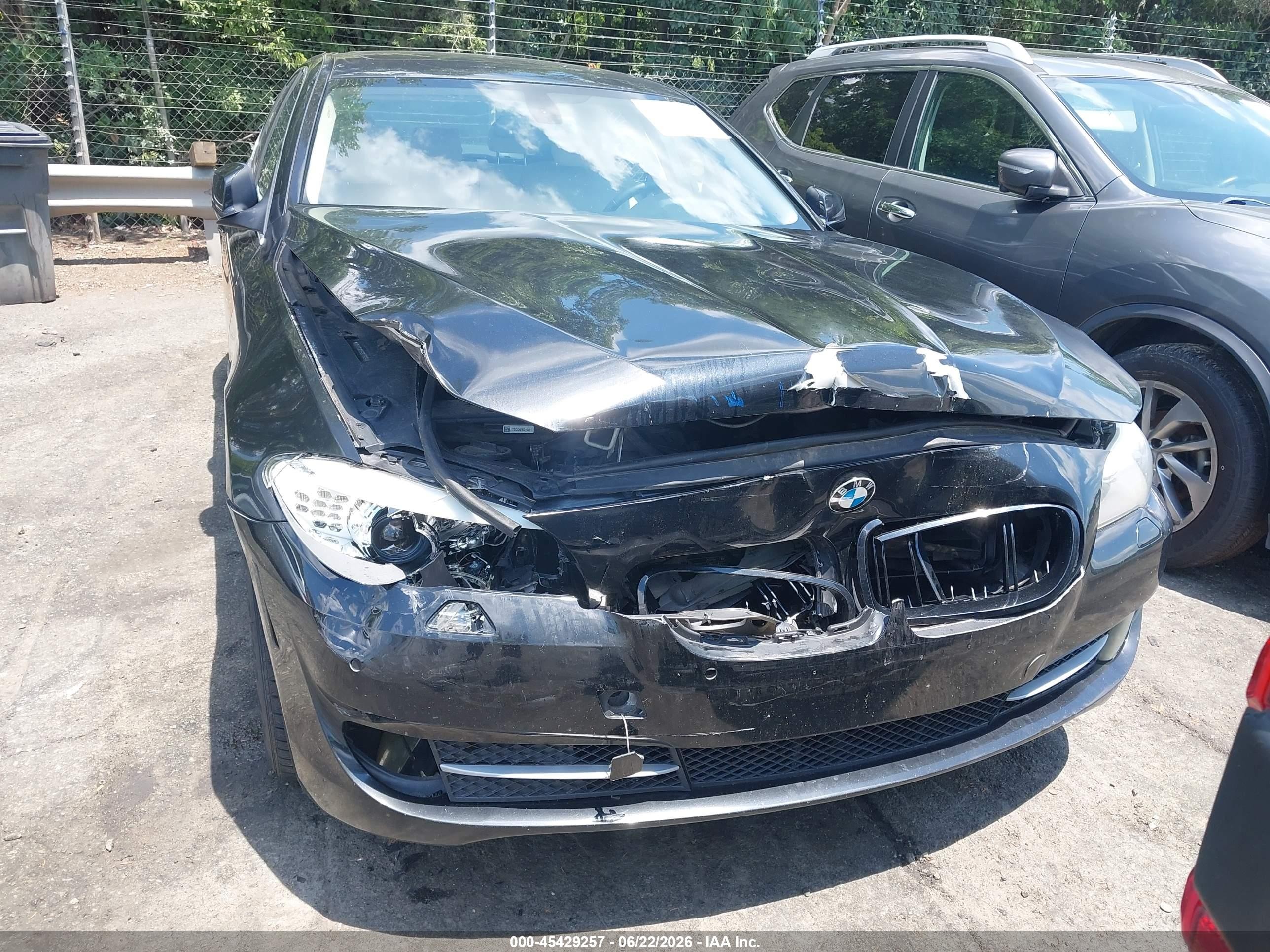 2011 Bmw 528i   Black vin: WBAFR1C55BDV76544