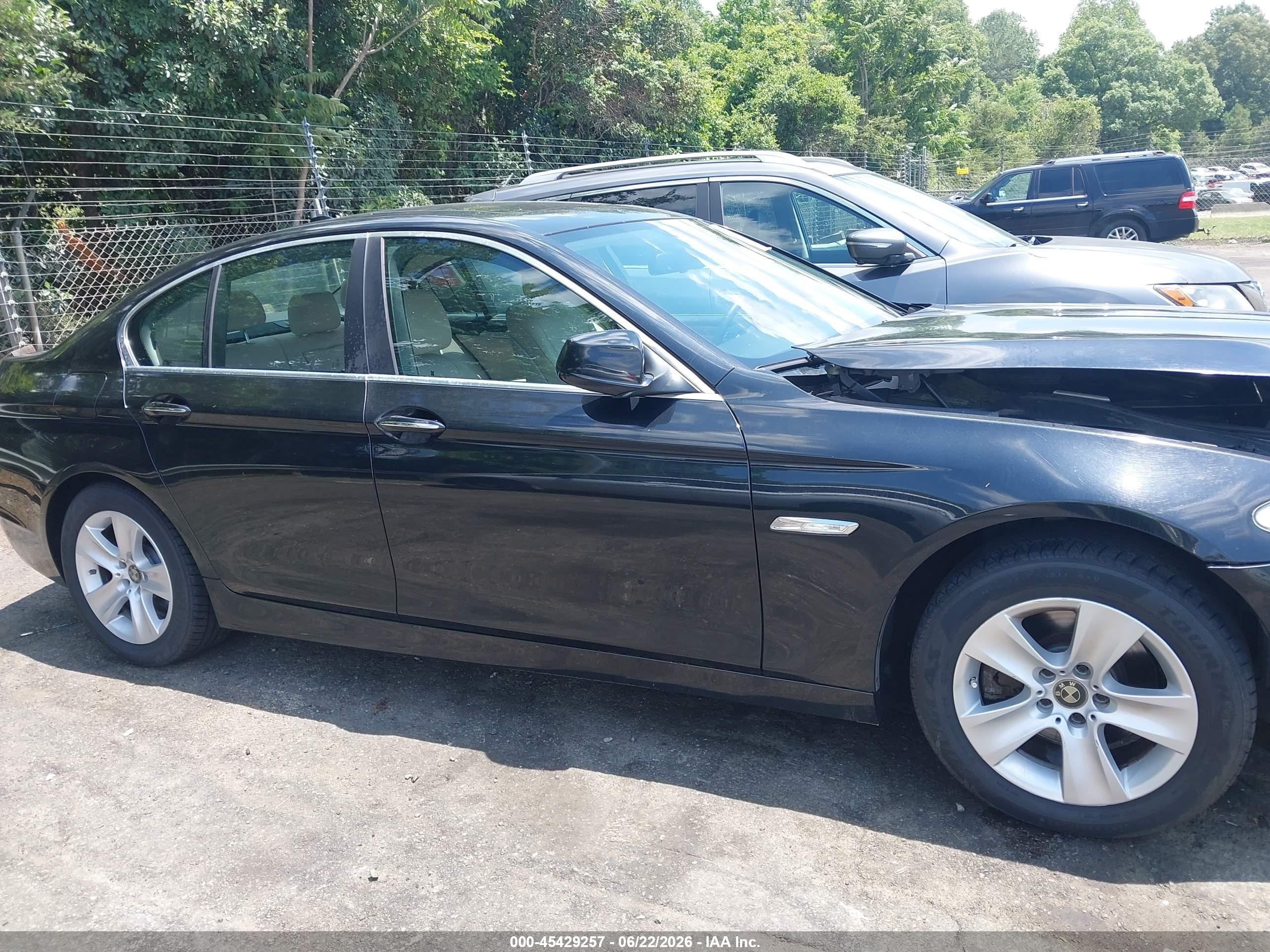2011 Bmw 528i   Black vin: WBAFR1C55BDV76544