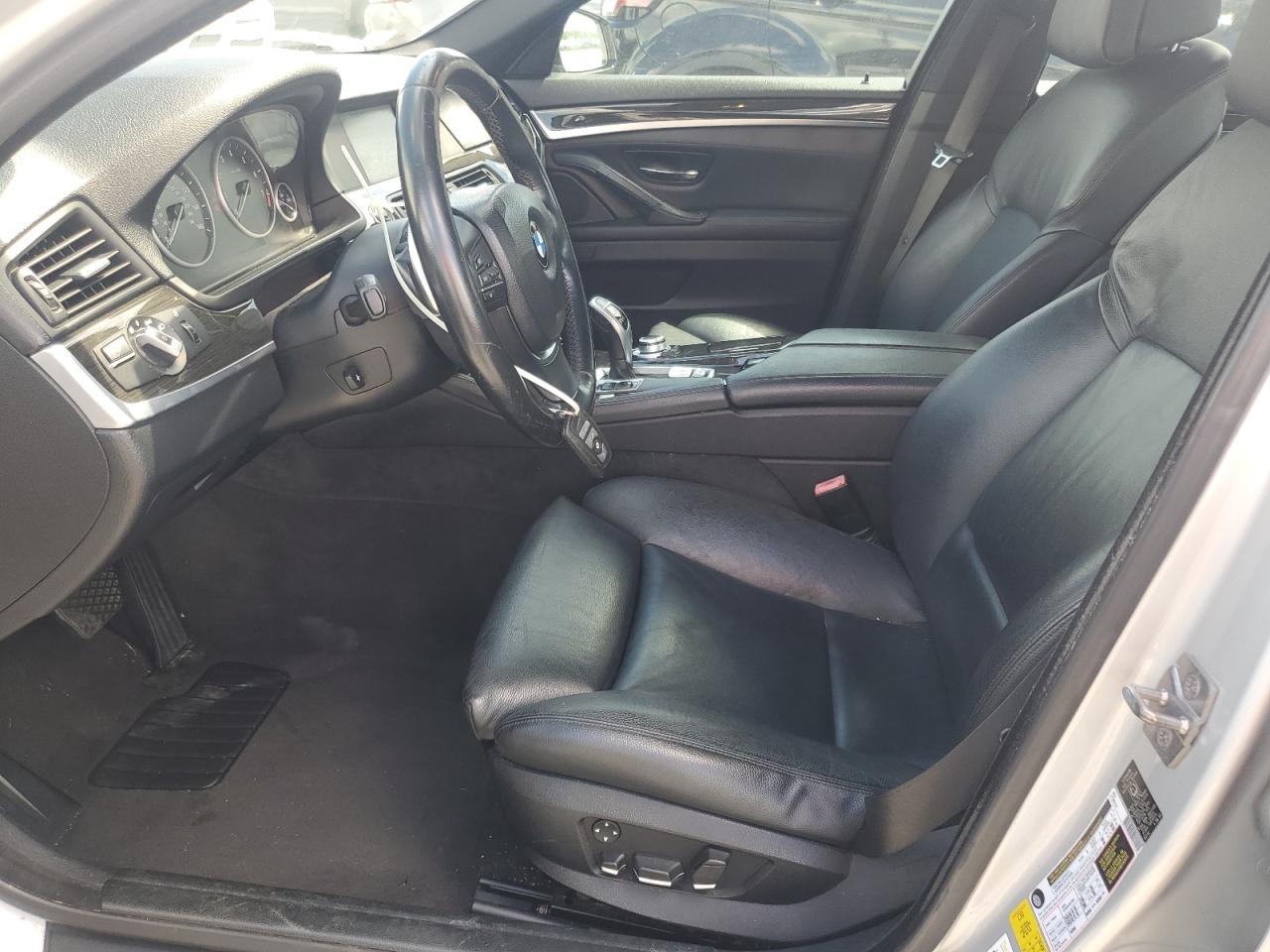 2011 Bmw 528 I Silver vin: WBAFR1C56BC260706