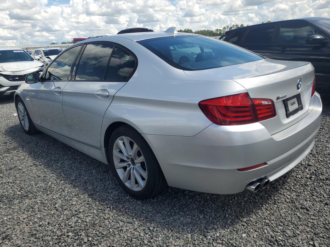 2011 Bmw 528 I Silver vin: WBAFR1C56BC260706
