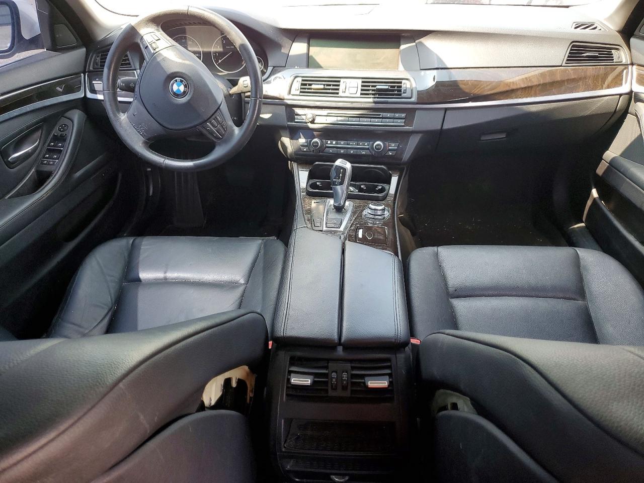 2011 Bmw 528 I White vin: WBAFR1C56BC743726