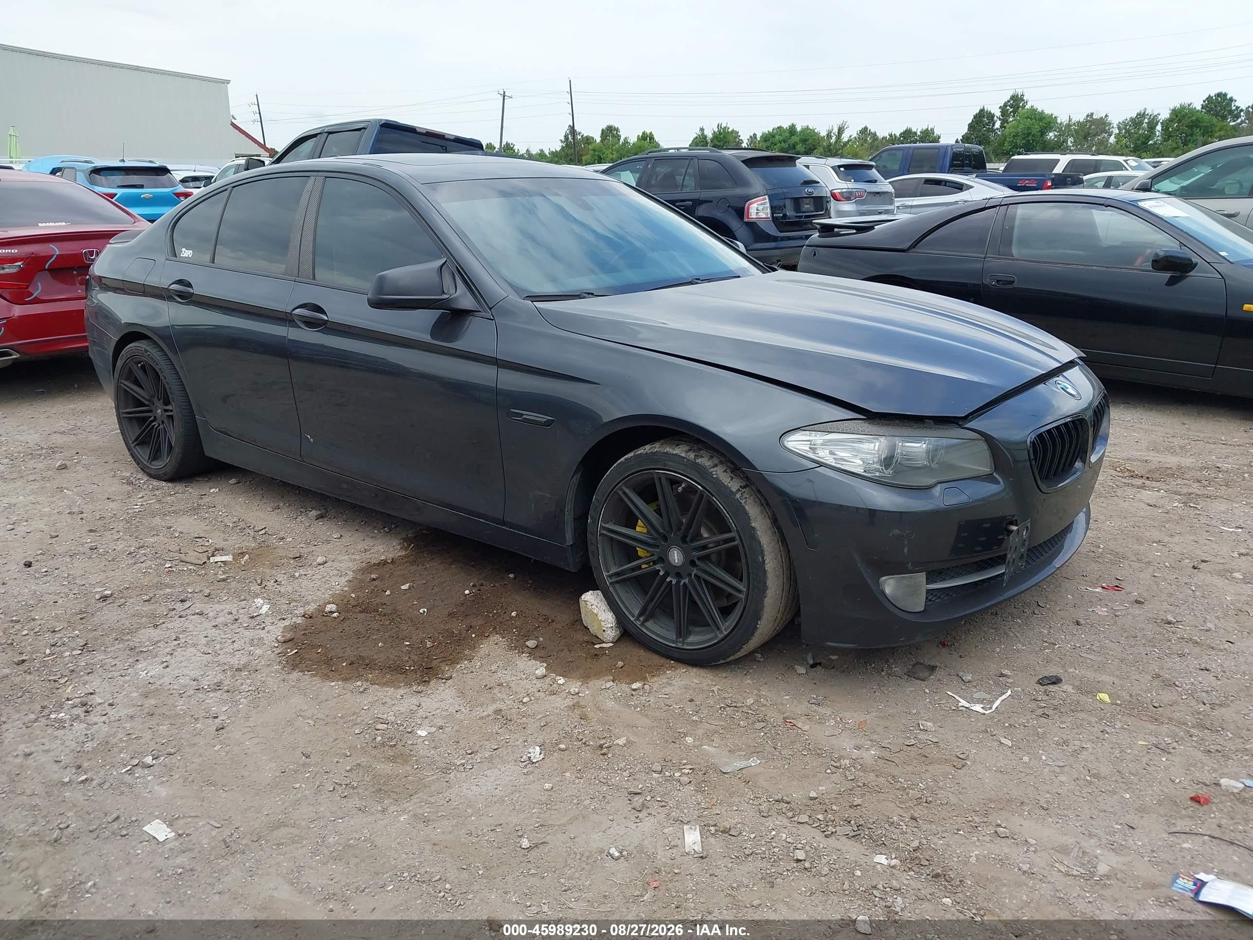 2011 Bmw 528i   Gray vin: WBAFR1C58BC744344