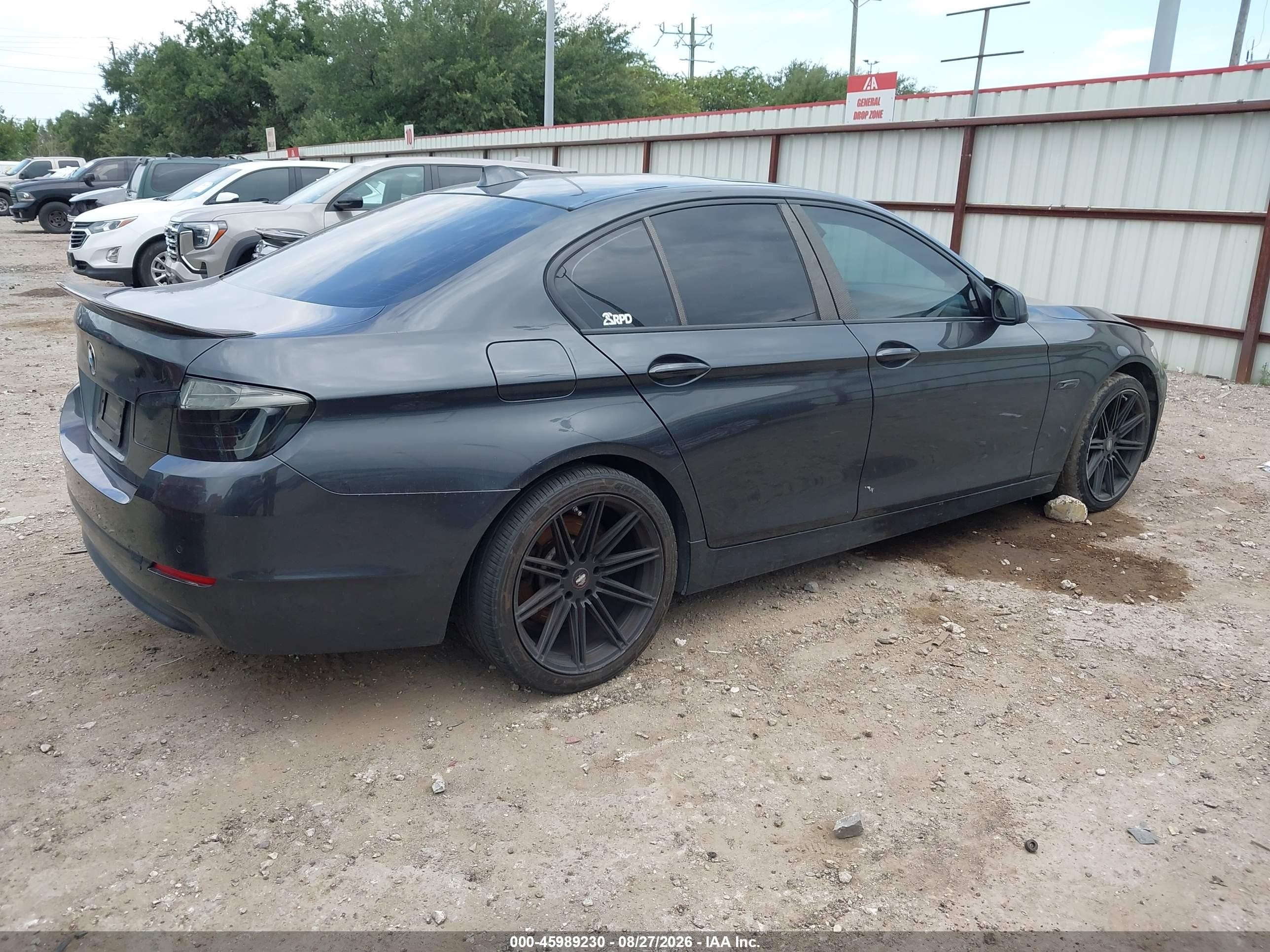2011 Bmw 528i   Gray vin: WBAFR1C58BC744344