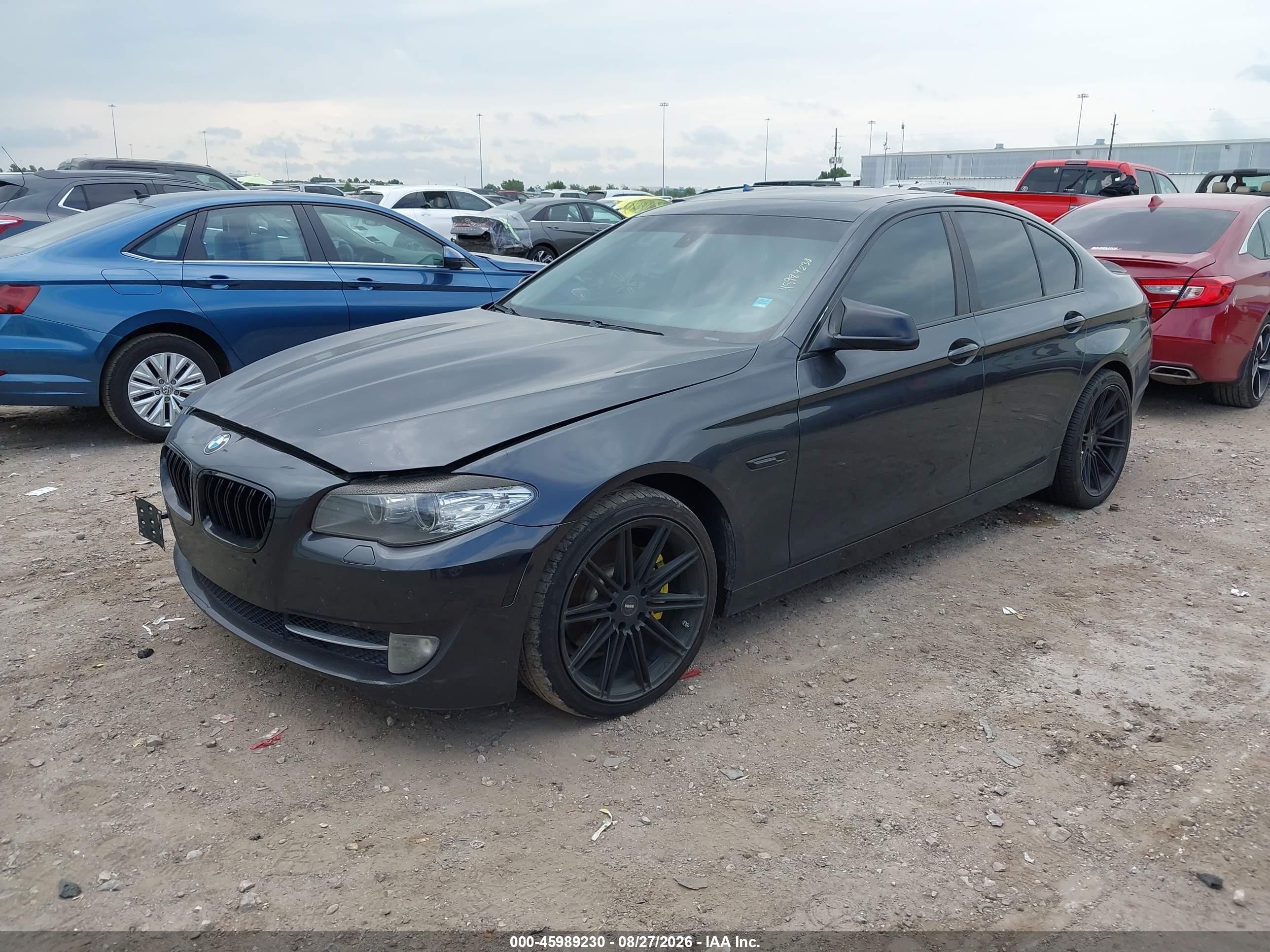 2011 Bmw 528i   Gray vin: WBAFR1C58BC744344