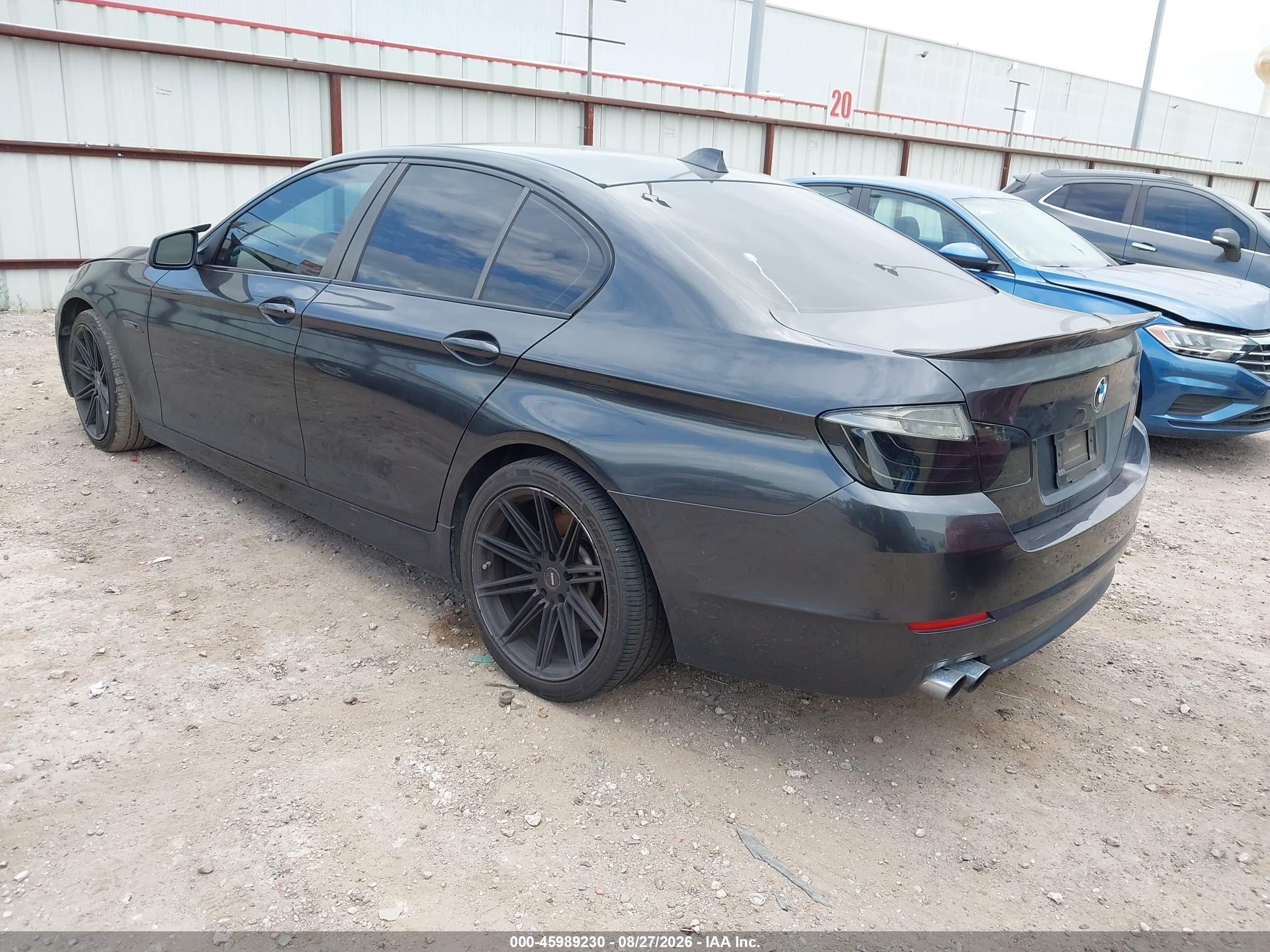 2011 Bmw 528i   Gray vin: WBAFR1C58BC744344