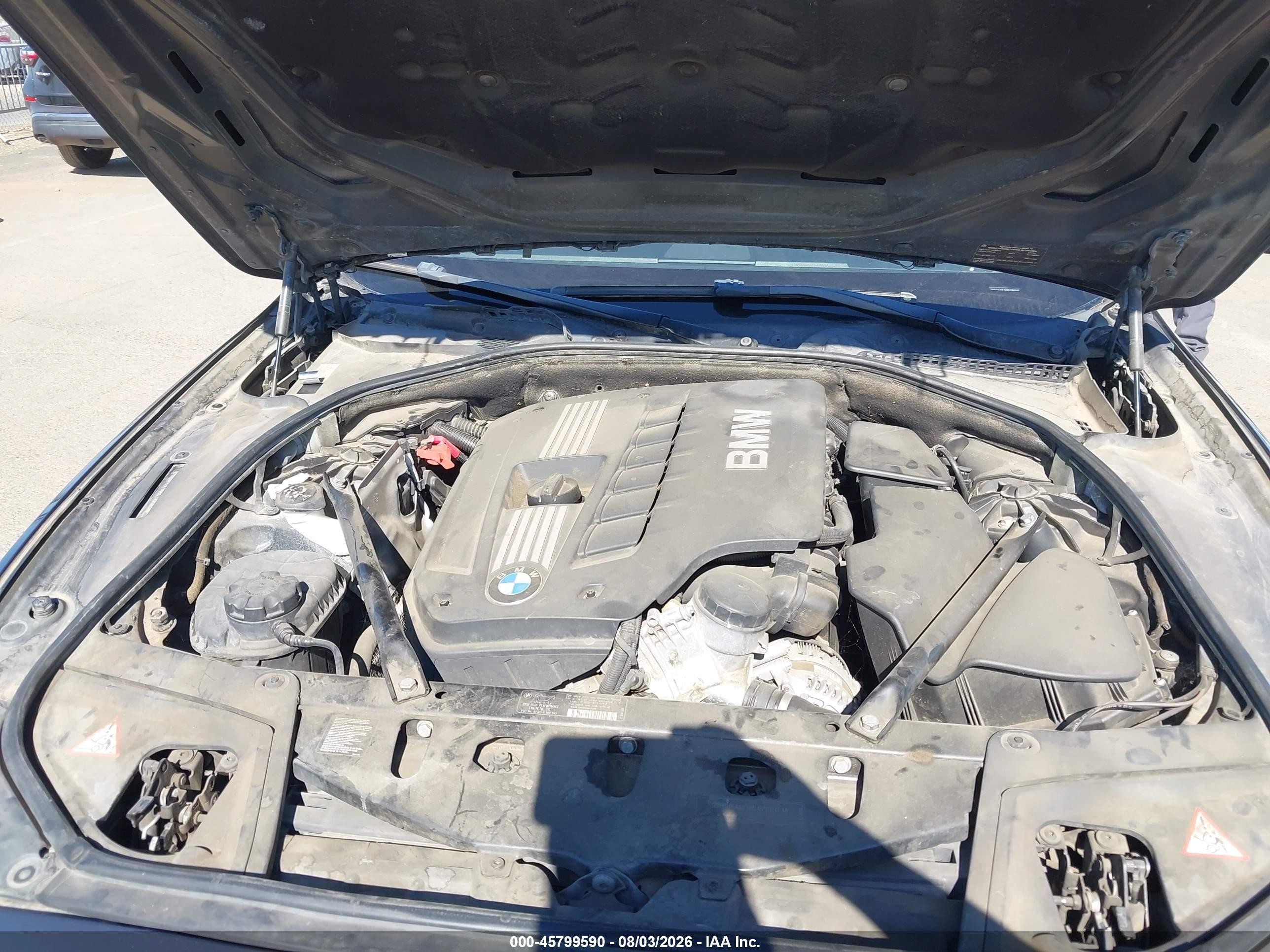 2011 Bmw 528i   Gray vin: WBAFR1C58BC746045