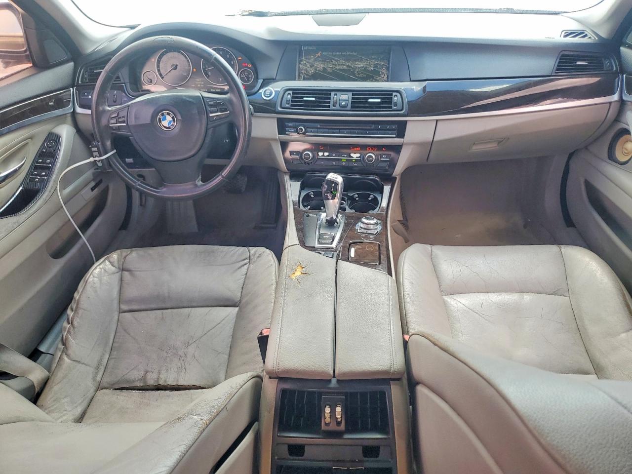 2011 Bmw 528 I Серебряный vin: WBAFR1C58BDS36563