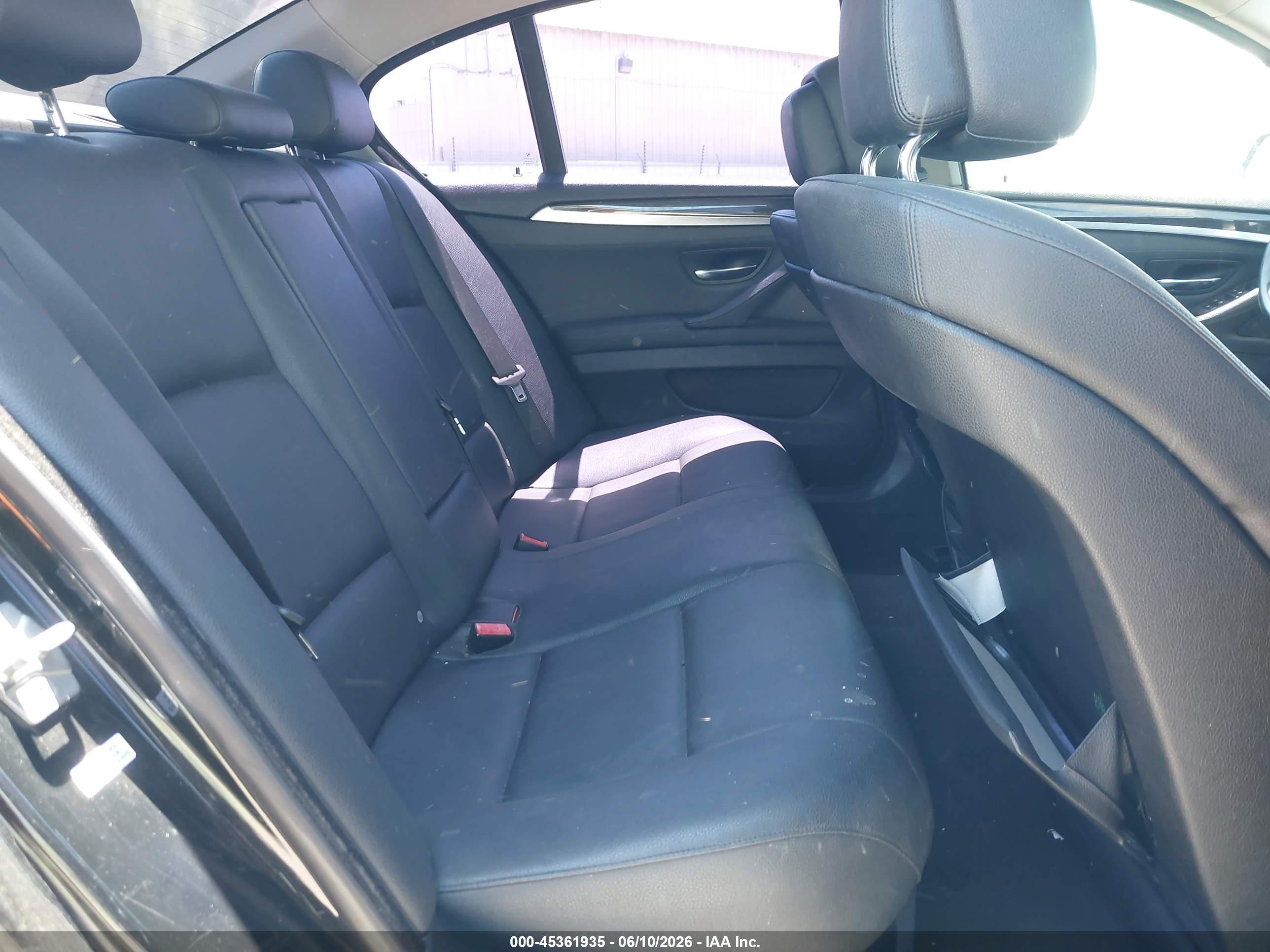2011 Bmw 528i   Black vin: WBAFR1C58BDS36627