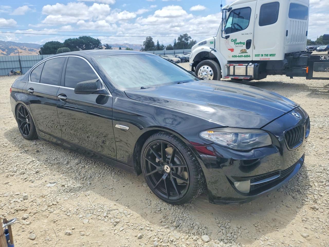 2011 Bmw 528 I Black vin: WBAFR1C59BC673221
