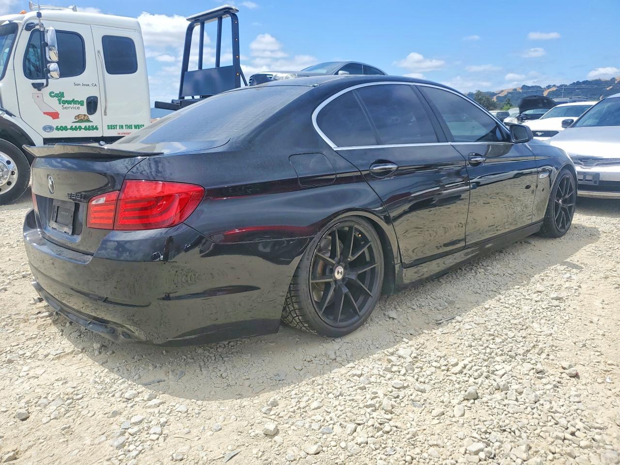 2011 Bmw 528 I Black vin: WBAFR1C59BC673221