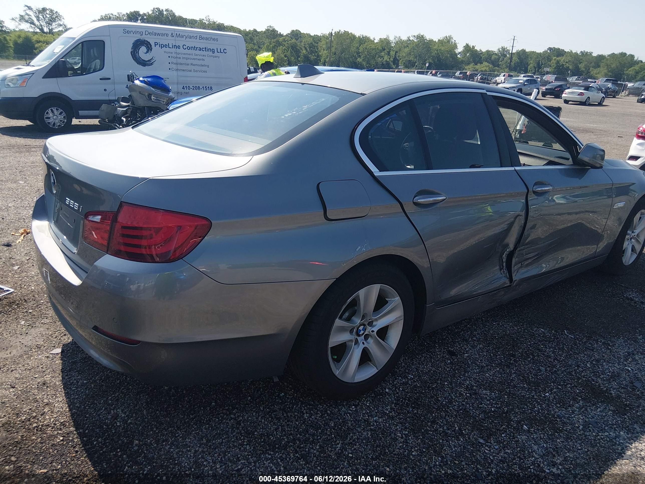 2011 Bmw 528i   Gray vin: WBAFR1C59BC736737
