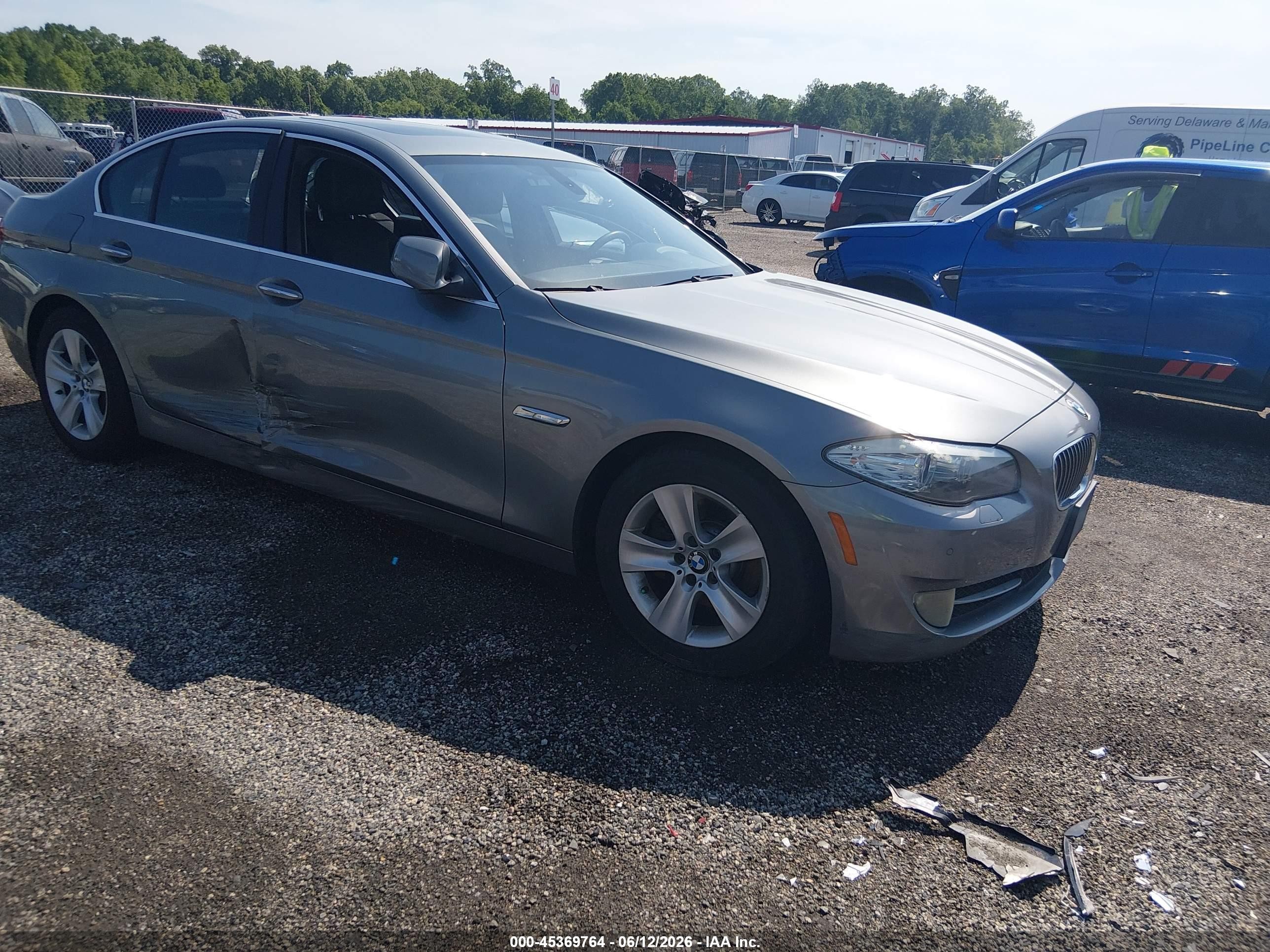 2011 Bmw 528i   Gray vin: WBAFR1C59BC736737
