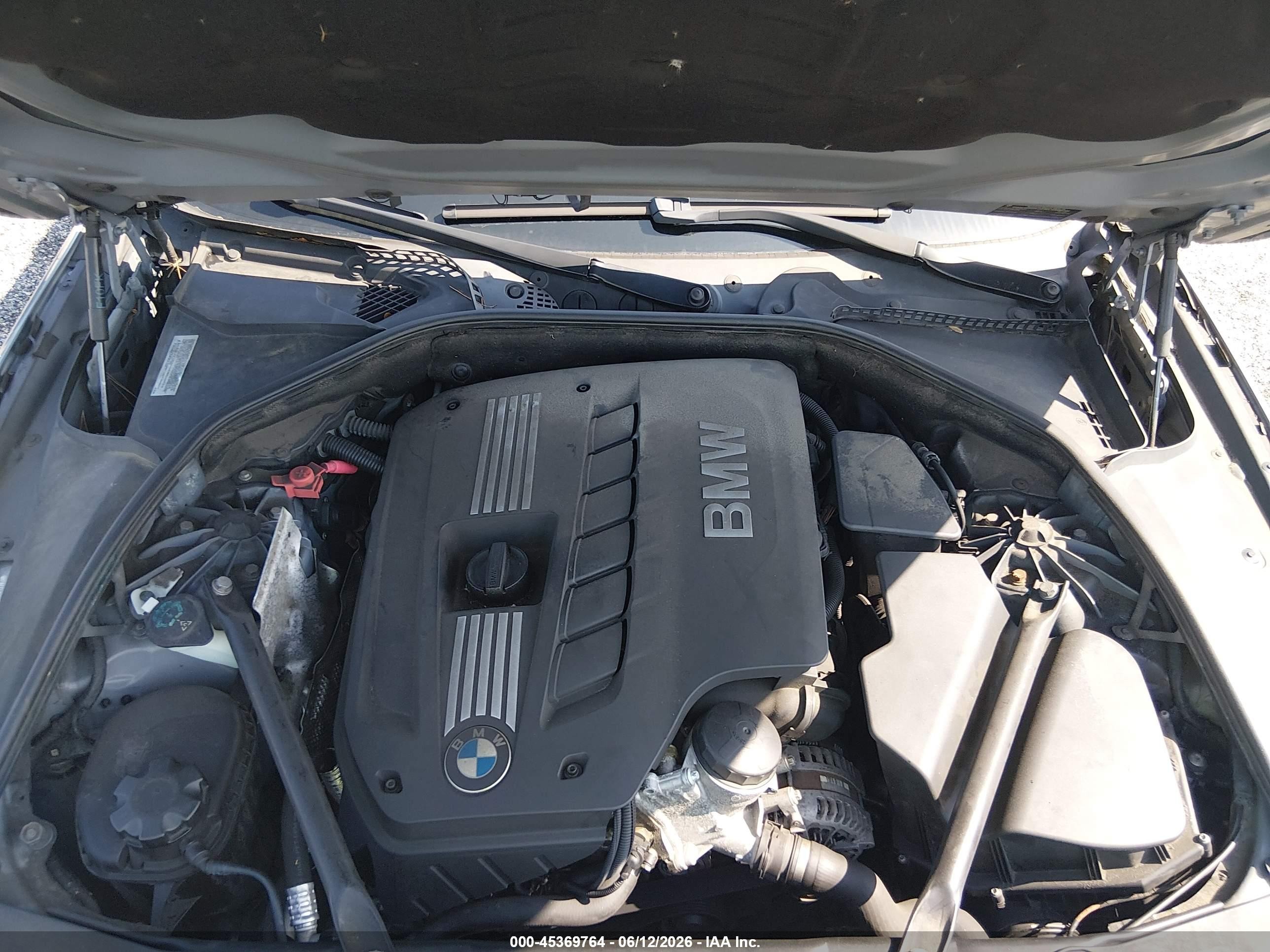 2011 Bmw 528i   Gray vin: WBAFR1C59BC736737