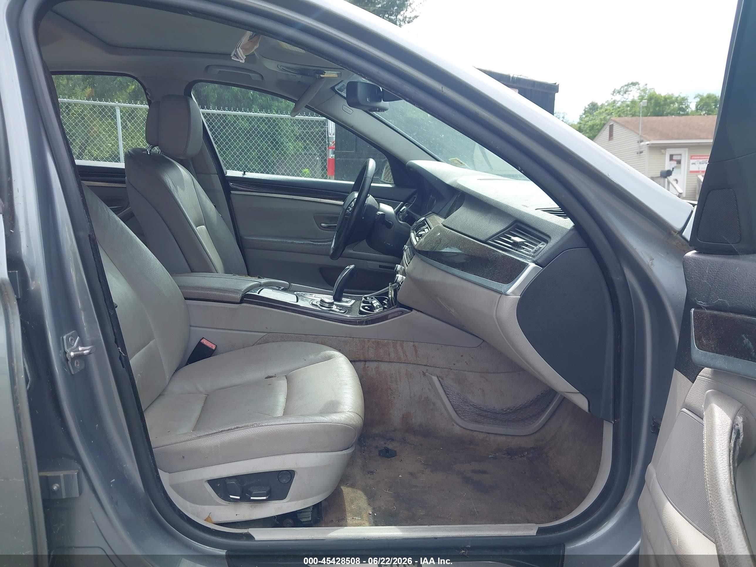 2011 Bmw 528i   Gray vin: WBAFR1C59BC742733