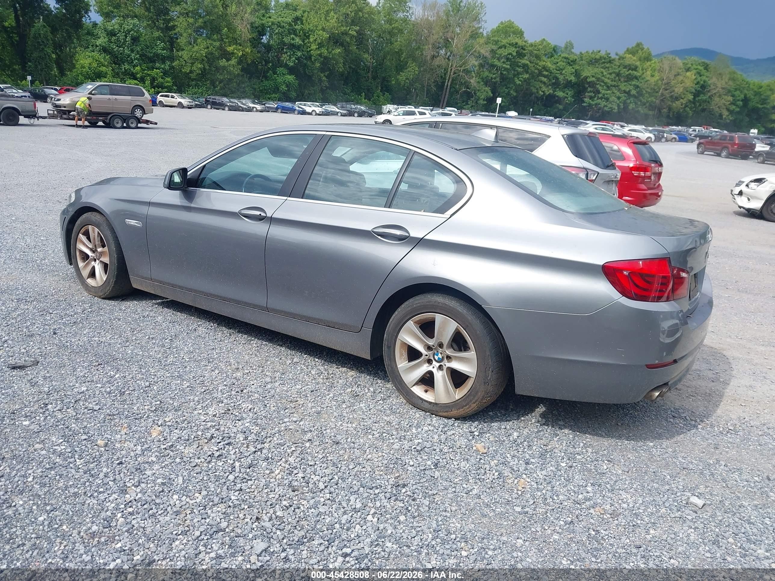 2011 Bmw 528i   Gray vin: WBAFR1C59BC742733