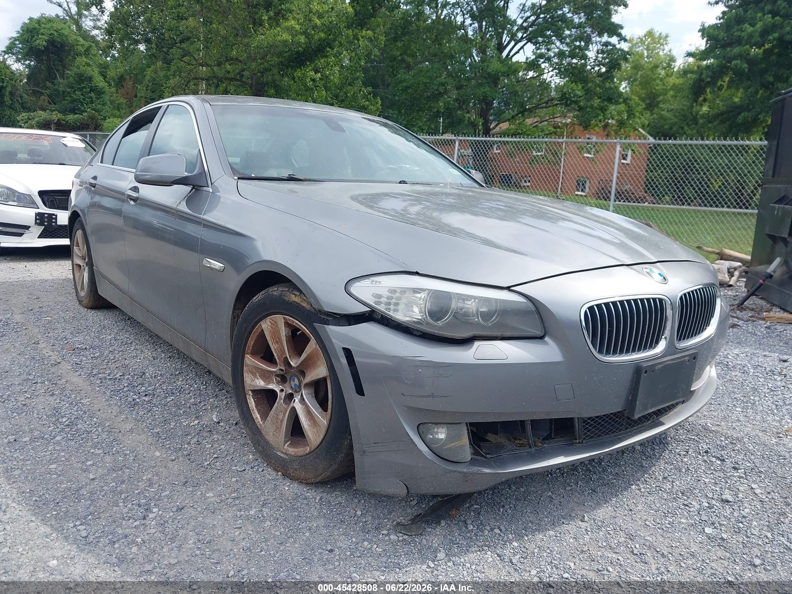 2011 Bmw 528i   Gray vin: WBAFR1C59BC742733