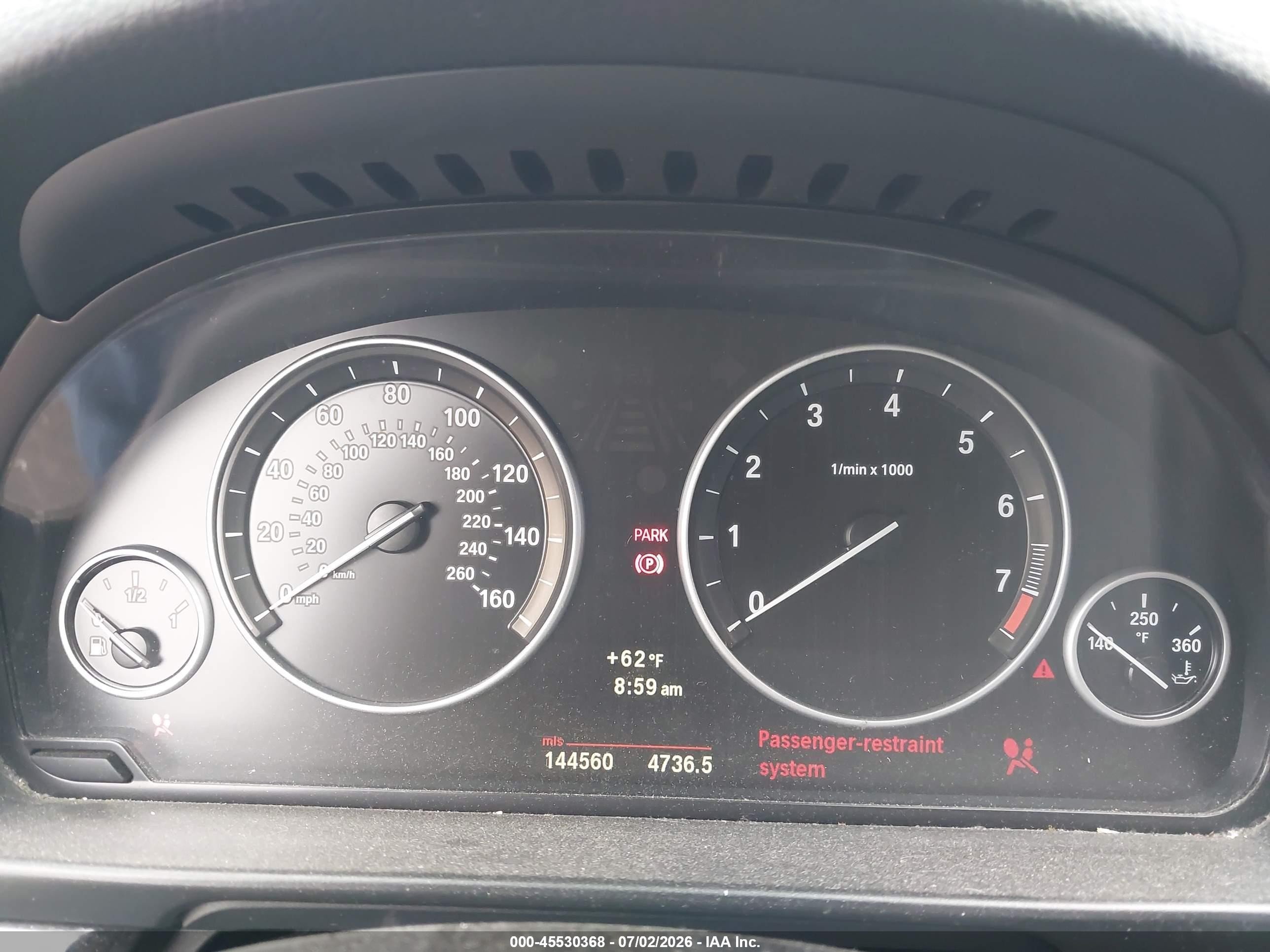 2011 Bmw 528i Black vin: WBAFR1C59BC748077