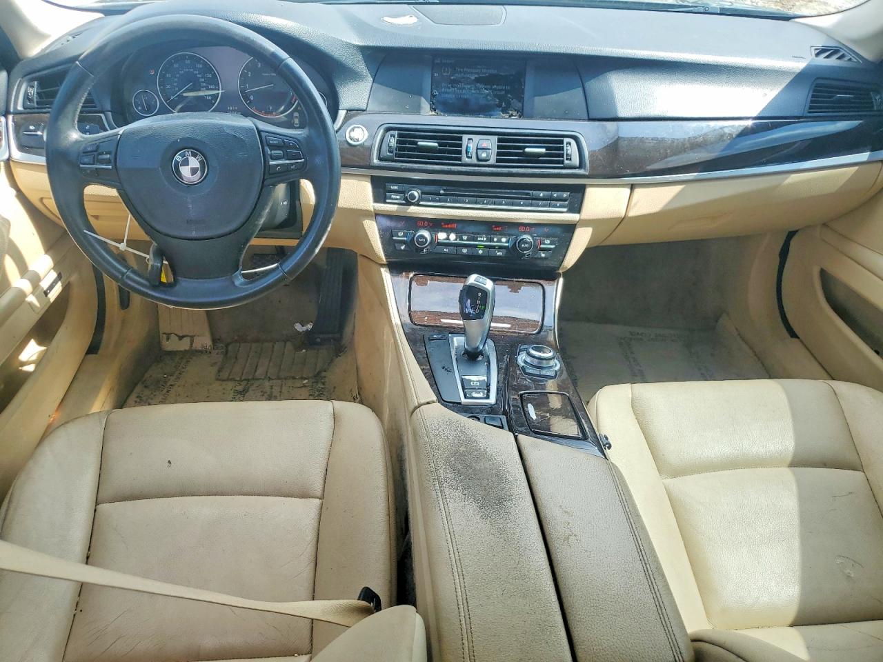 2011 Bmw 528 I Черный vin: WBAFR1C59BC750380