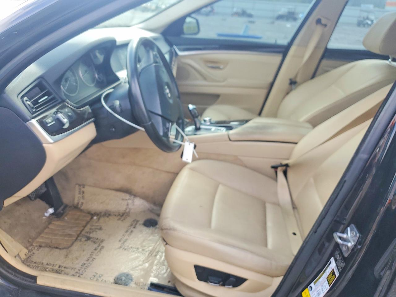 2011 Bmw 528 I Черный vin: WBAFR1C59BC750380