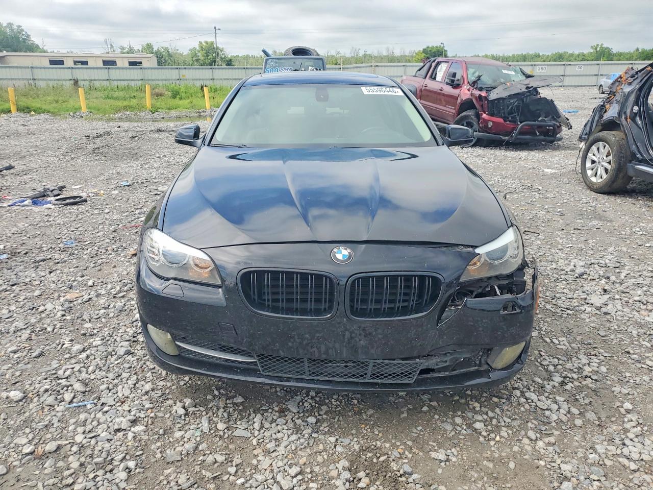 2011 Bmw 528 I Черный vin: WBAFR1C59BC750380