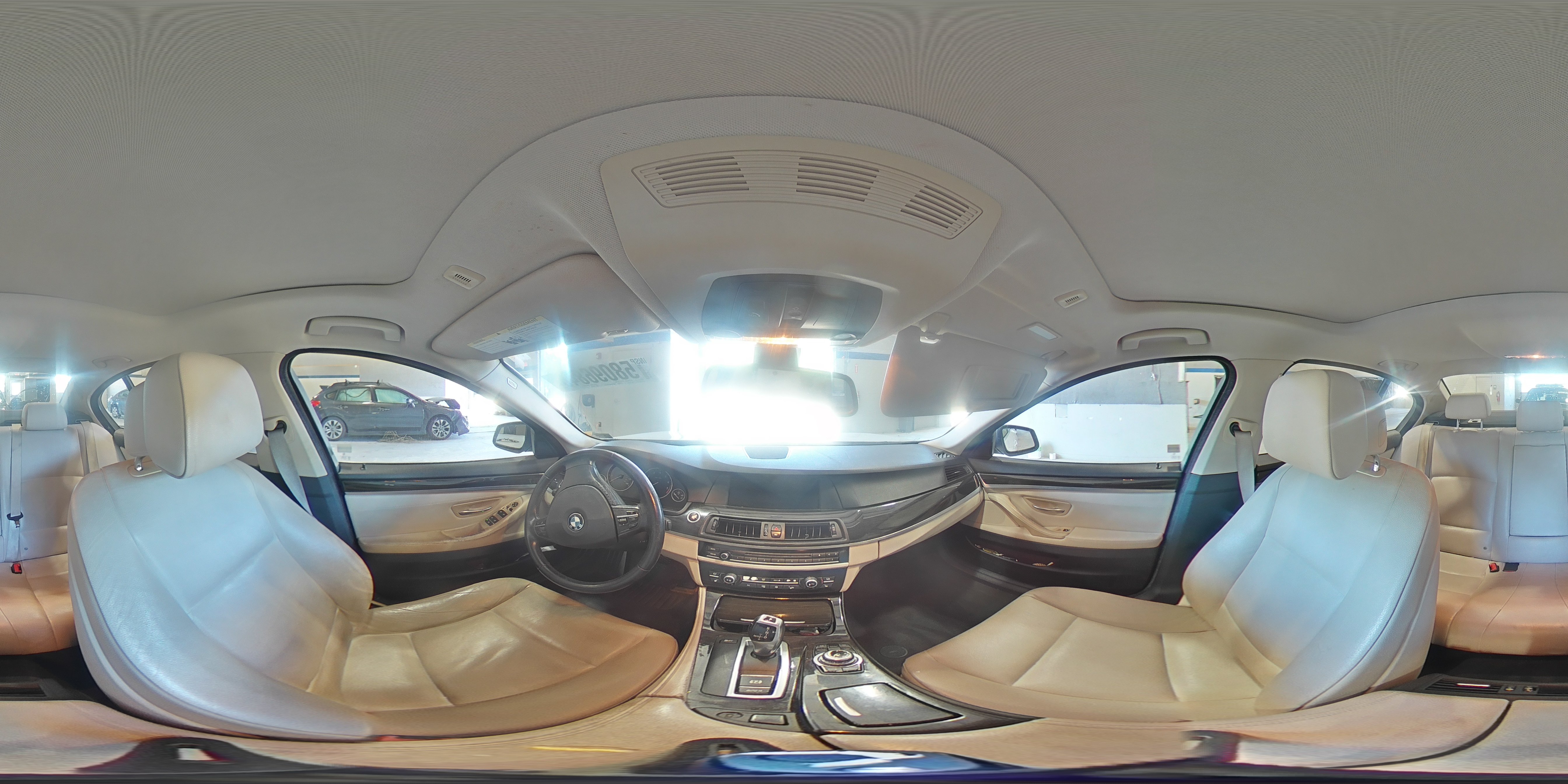 2011 Bmw 528 I White vin: WBAFR1C59BC750511