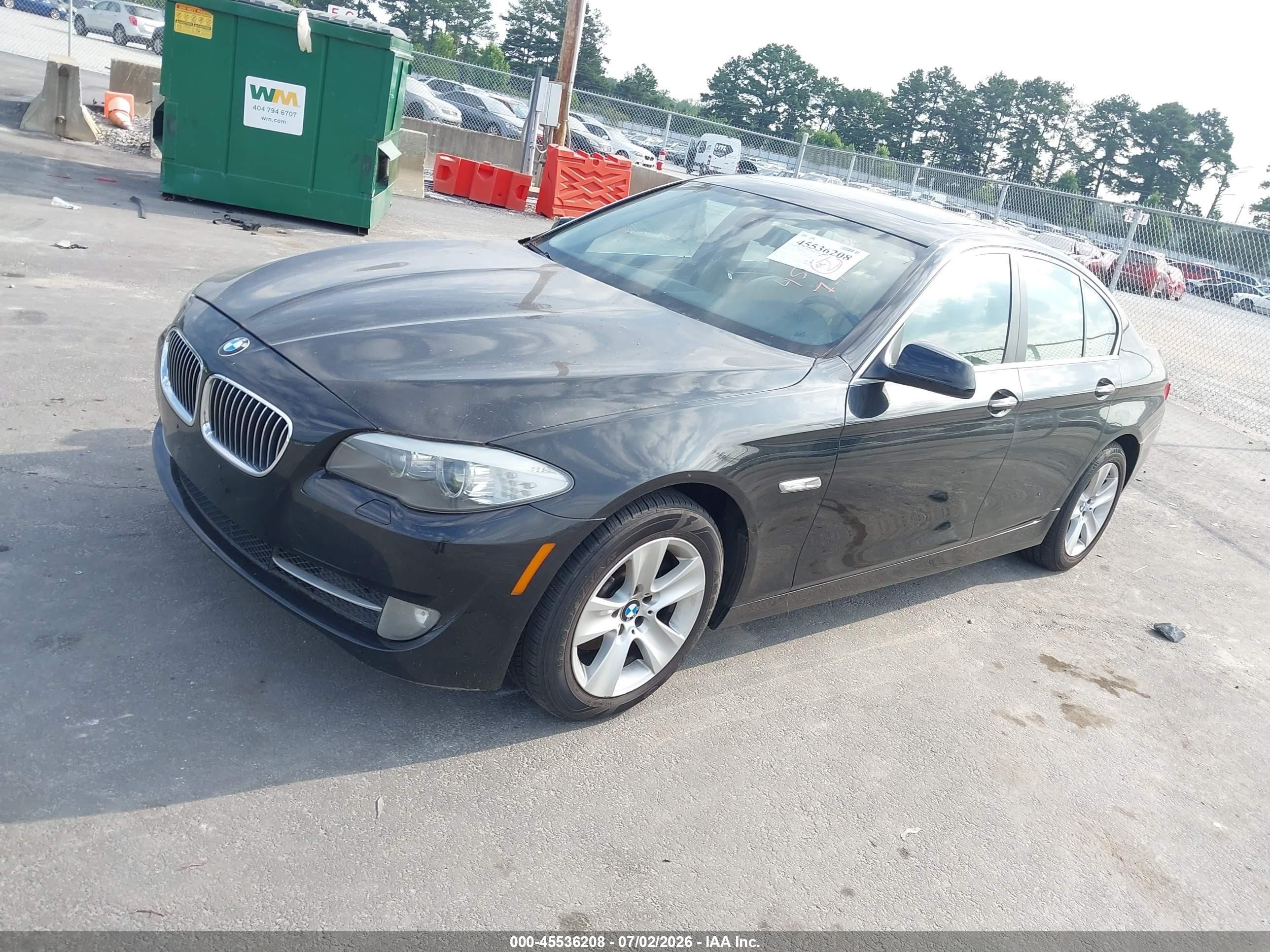 2011 Bmw 528i   Blue vin: WBAFR1C5XBC738576