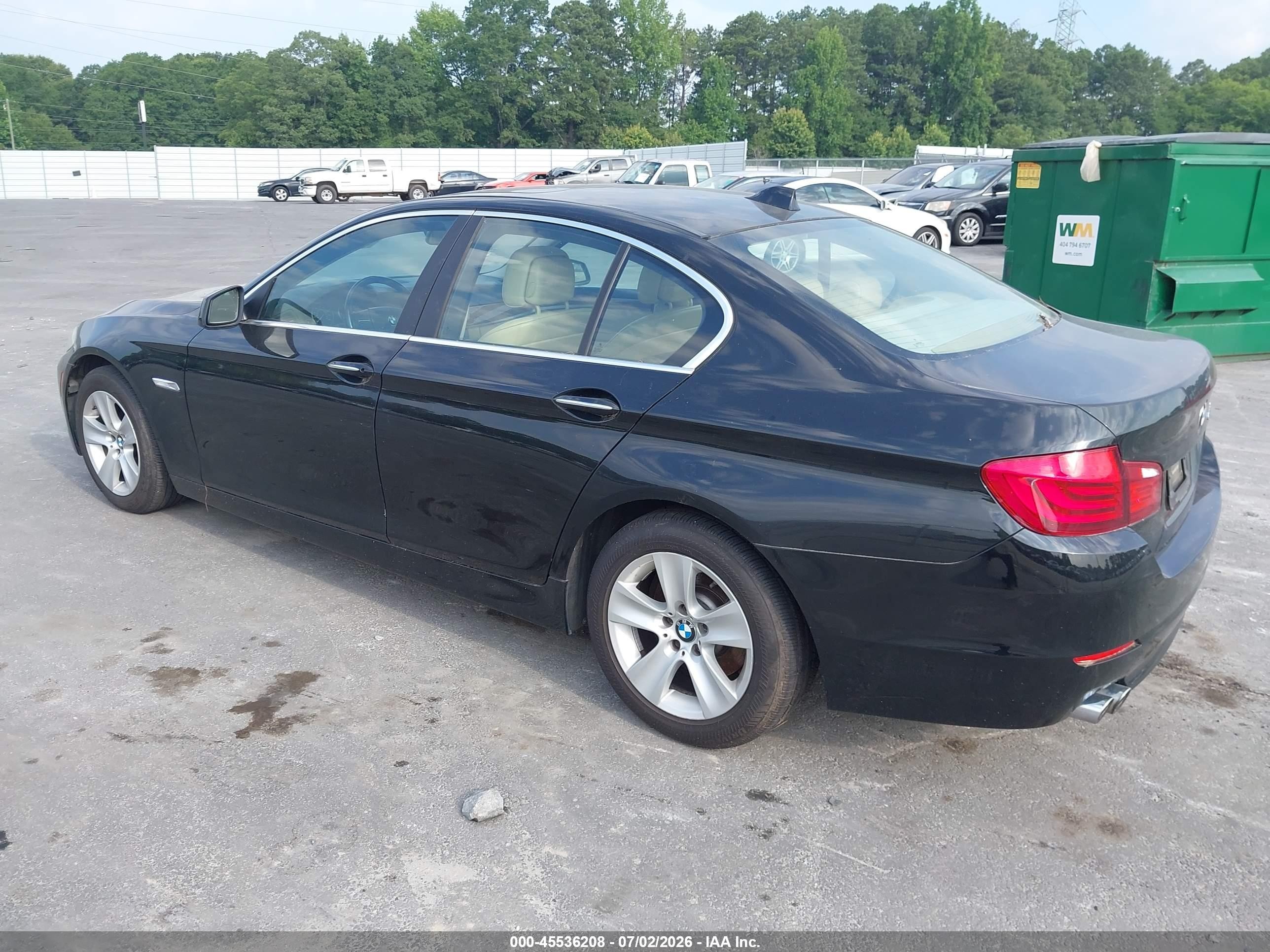 2011 Bmw 528i   Blue vin: WBAFR1C5XBC738576