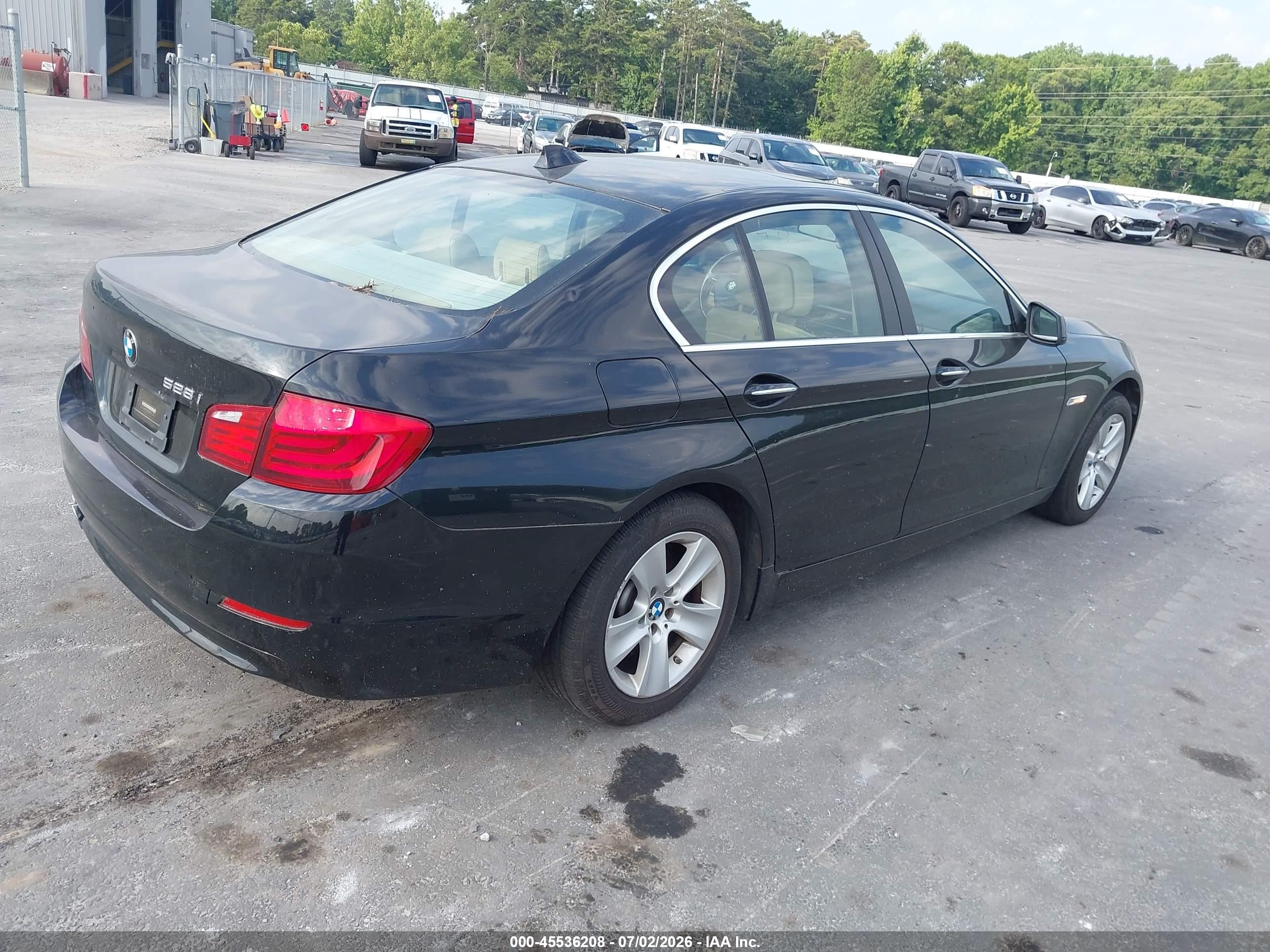 2011 Bmw 528i   Blue vin: WBAFR1C5XBC738576