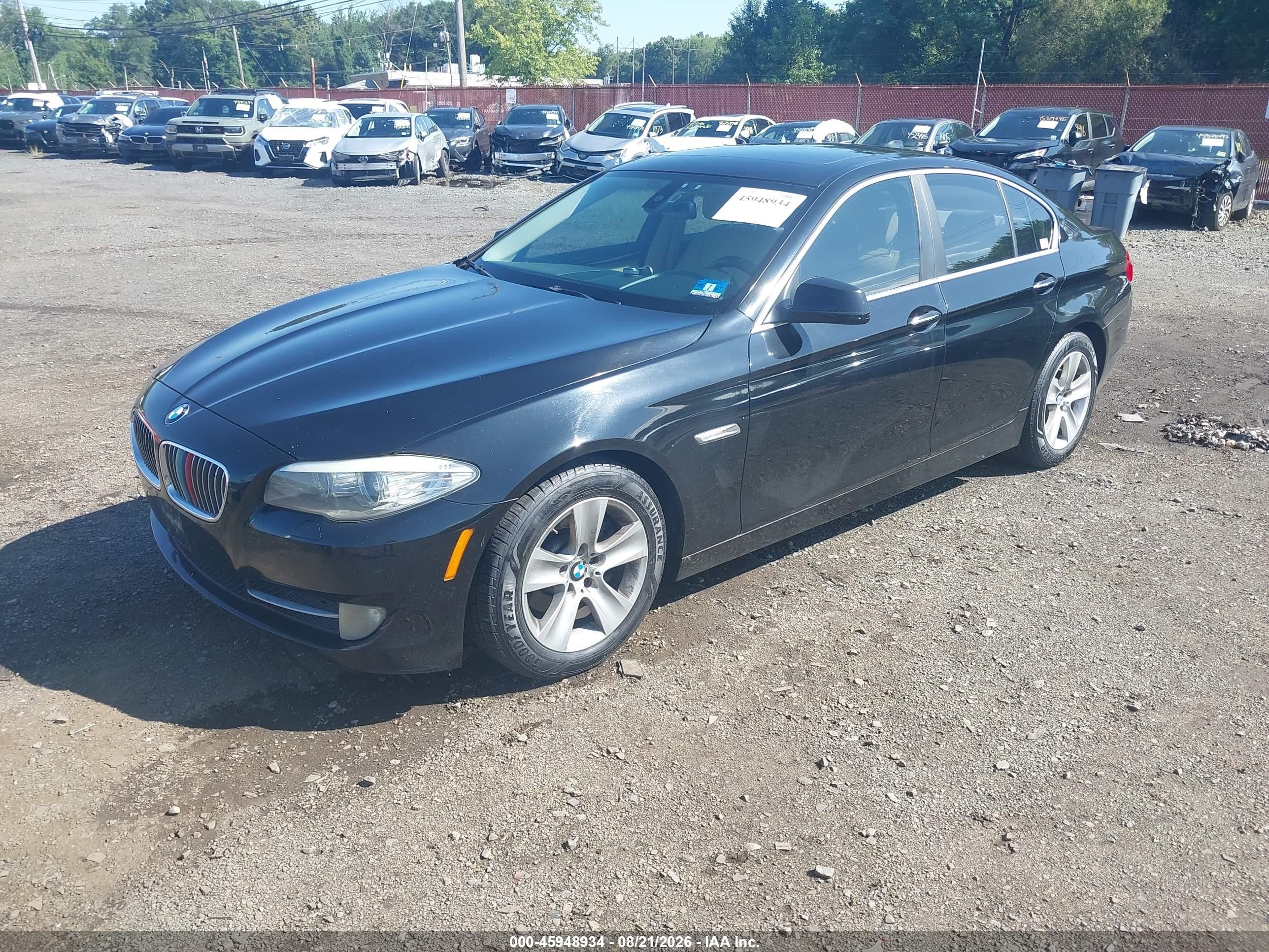 2011 Bmw 528i   Black vin: WBAFR1C5XBC740537