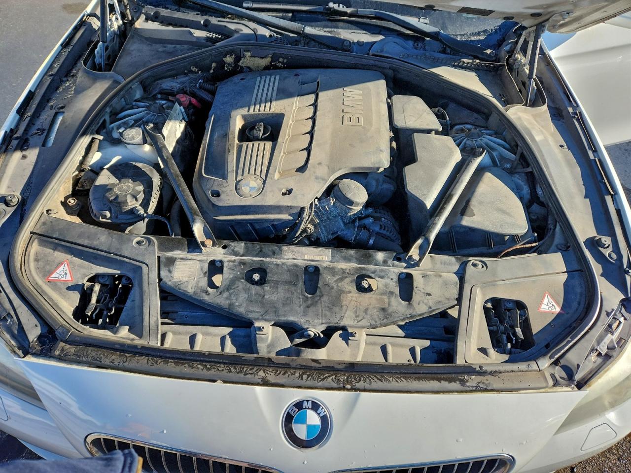 2011 Bmw 528 I White vin: WBAFR1C5XBC743521